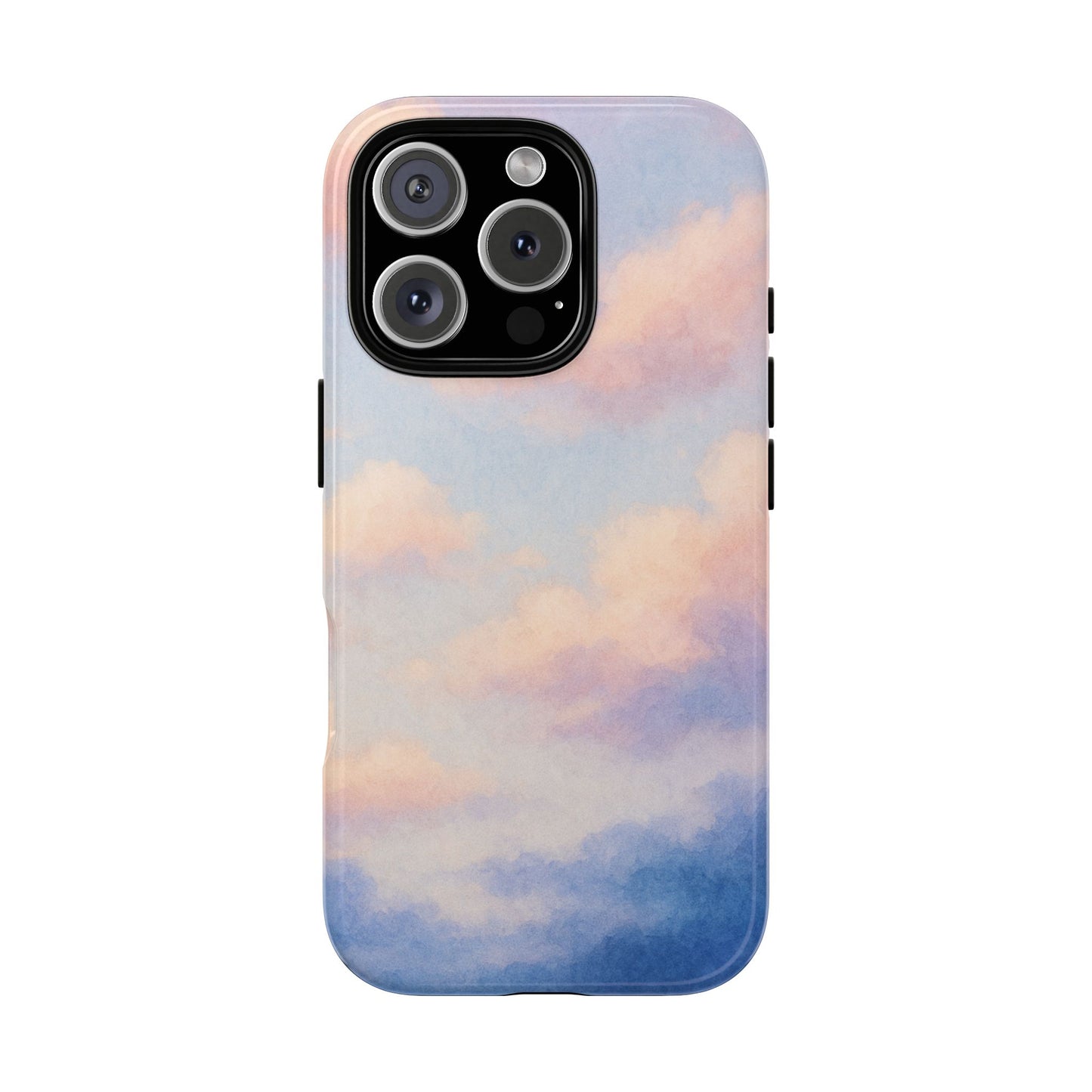 Sky Blue Cloud Phone Case, Tough Phone Cover, Aesthetic Cell Phone Accessory, Gift for Teen, Trendy Tech Protection