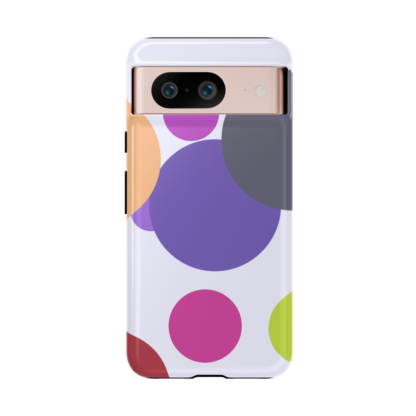 Colorful Geometric Phone Case, Bold Protective Cover for iPhone, Unique Gift for Trendy Teens, Fun Customizable Cases, Modern Design