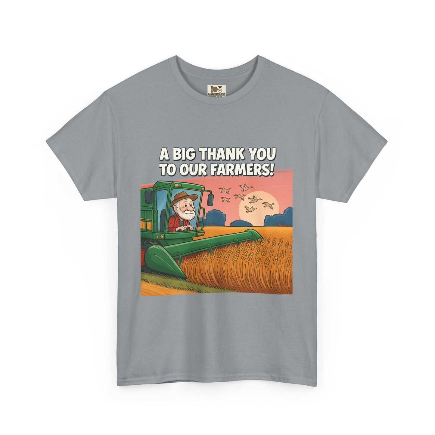 Grateful Farmers Tee – Appreciation for Agriculture, Farm Appreciation Day, Gift for Farmers, Unisex Cotton Shirt, Casual Wear