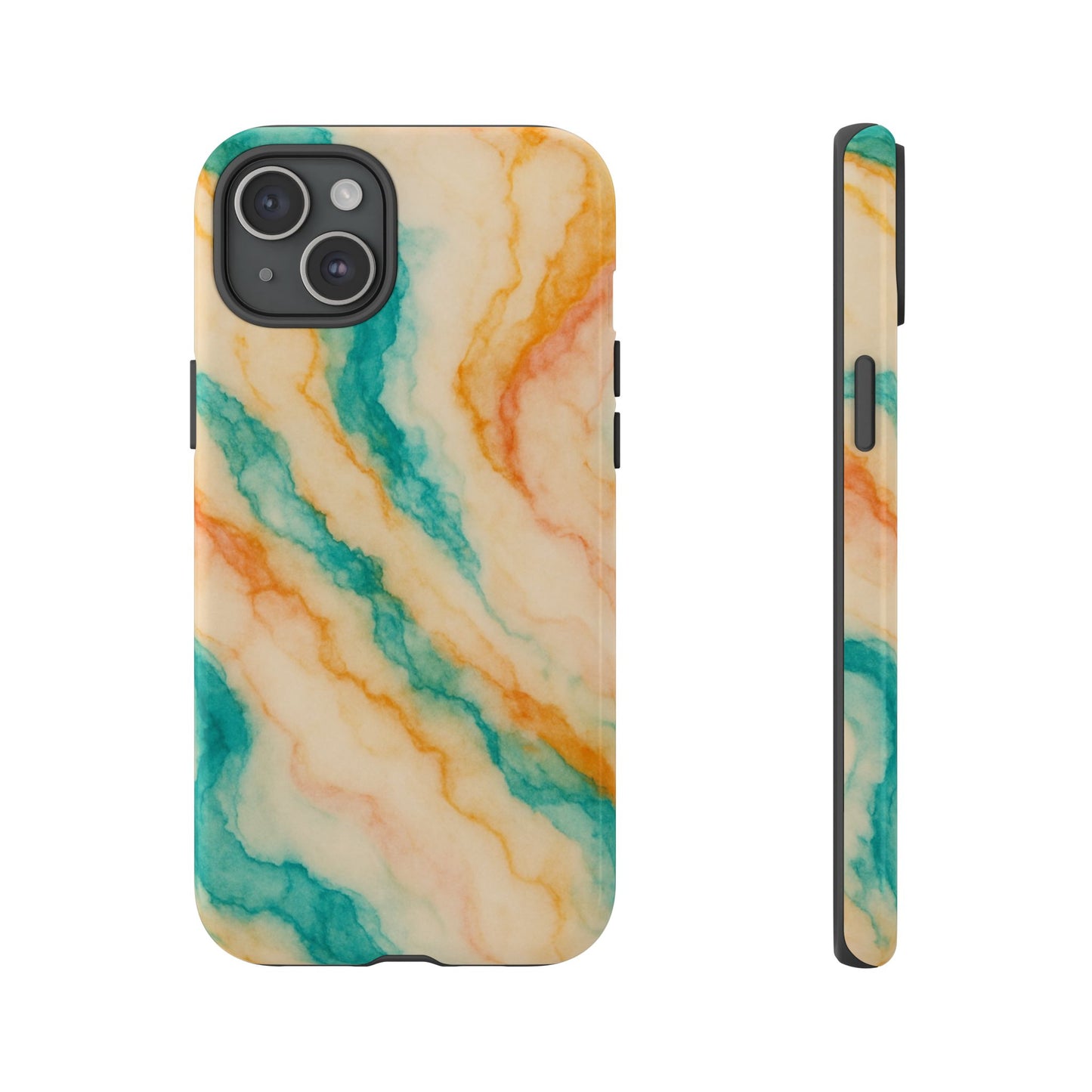 Stylish Phone Case - Tough Cases with Abstract Marble Design, Trendy Accessory, Gift for Her, Protective Case, Unique Phone Cover