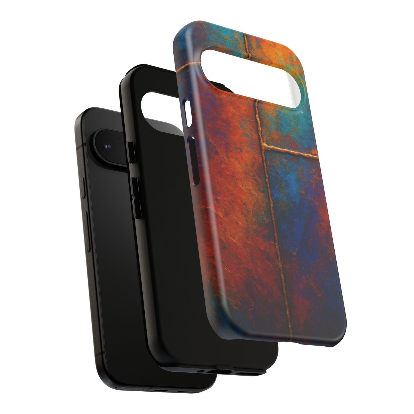Vibrant Phone Case, Colorful Tough Case Cover, Artistic Phone Protector, Unique Smartphone Accessories, Gift for Tech Lovers