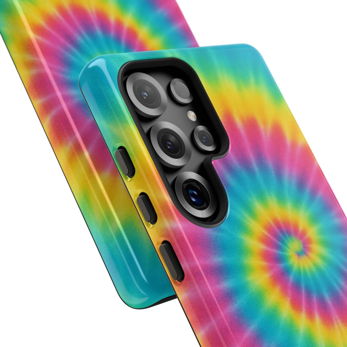 Colorful Tie-Dye Phone Case, Vibrant Phone Cover, Boho Style Accessory, Gift for Teens, Trendy Phone Accessories