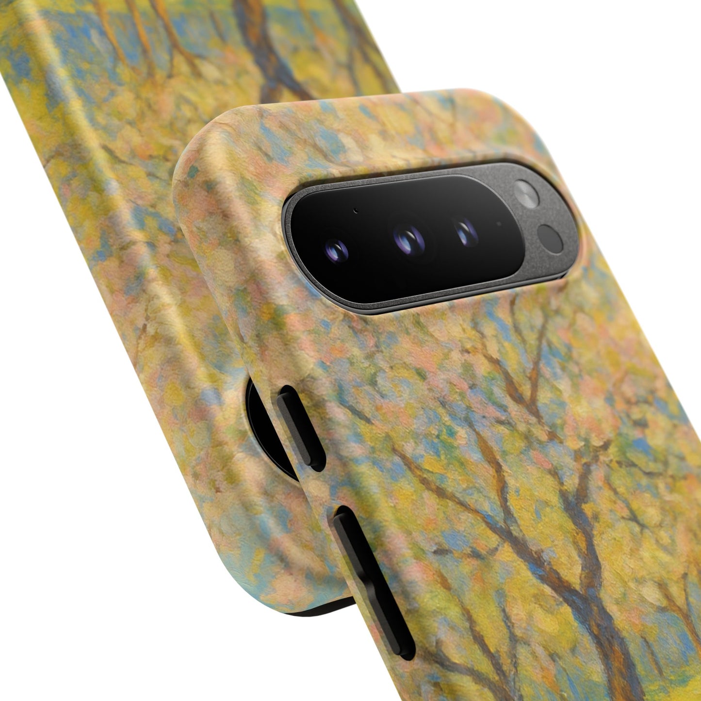 Artistic Phone Case, Tough Phone Case, Flower Tree Case, Spring Decor, Unique Phone Cover, Nature Lover Gift