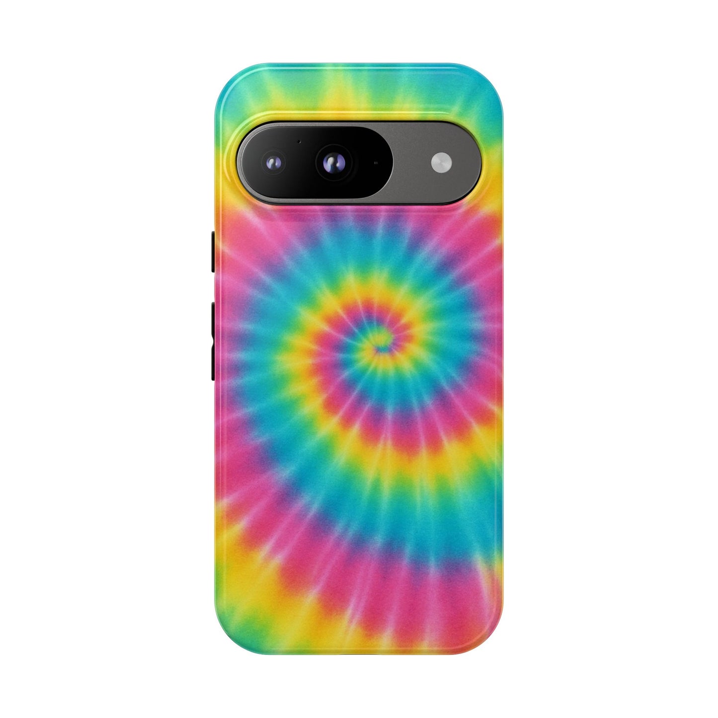 Colorful Tie-Dye Phone Case, Vibrant Phone Cover, Boho Style Accessory, Gift for Teens, Trendy Phone Accessories