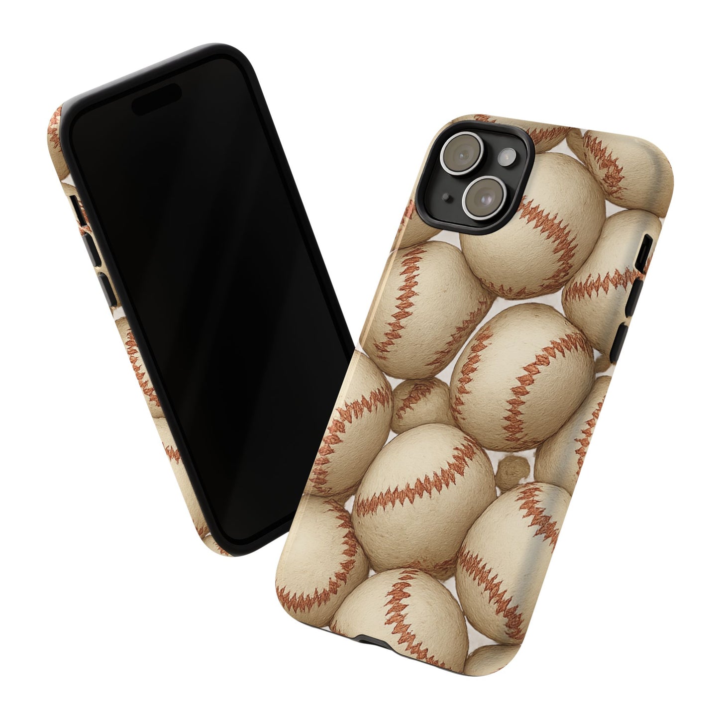 Baseball Phone Case, Tough Cases for Sports Fans, Custom iPhone Cover, Unique Gift for Baseball Lovers, Durable Protection