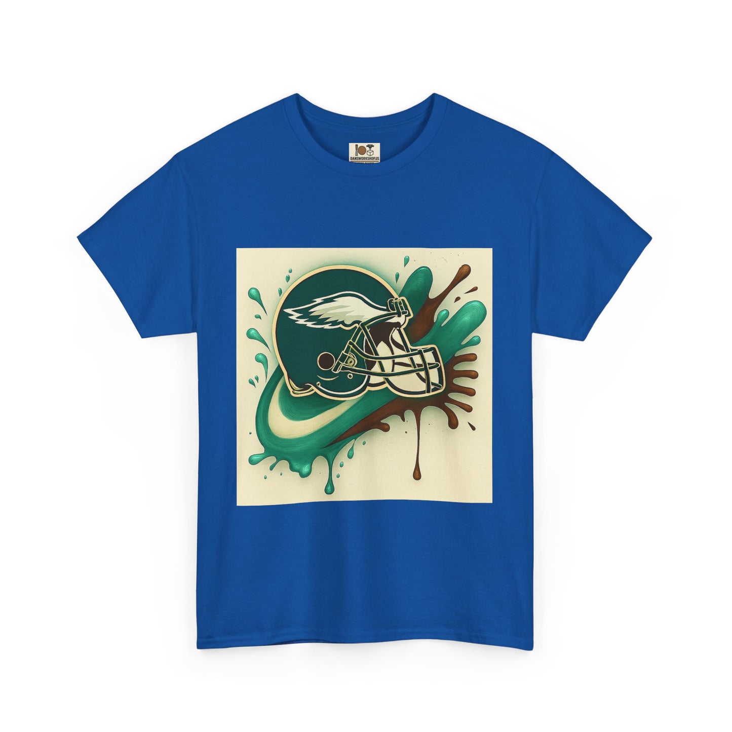 Eagles Fan Unisex Heavy Cotton Tee, Sports Shirt, Team Apparel, Game Day Outfit, Football Merchandise