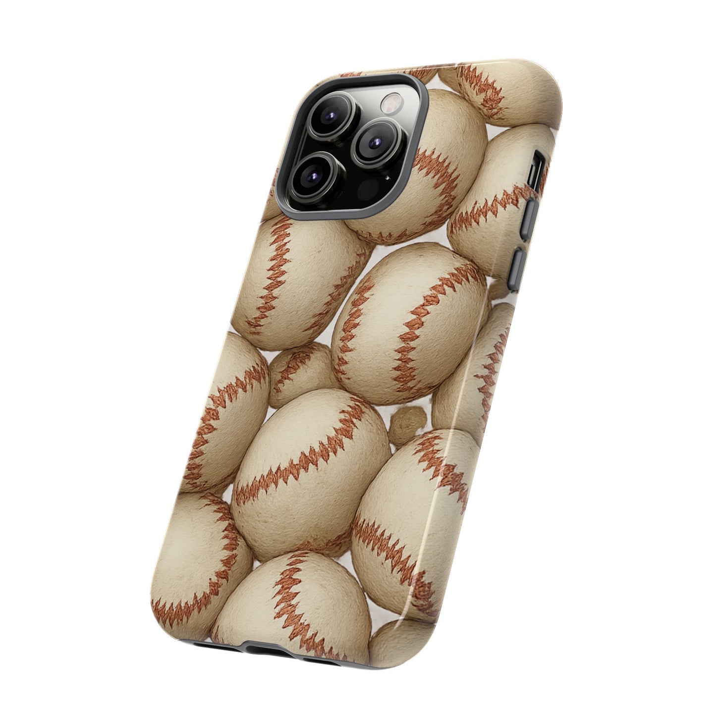 Baseball Phone Case, Tough Cases for Sports Fans, Custom iPhone Cover, Unique Gift for Baseball Lovers, Durable Protection