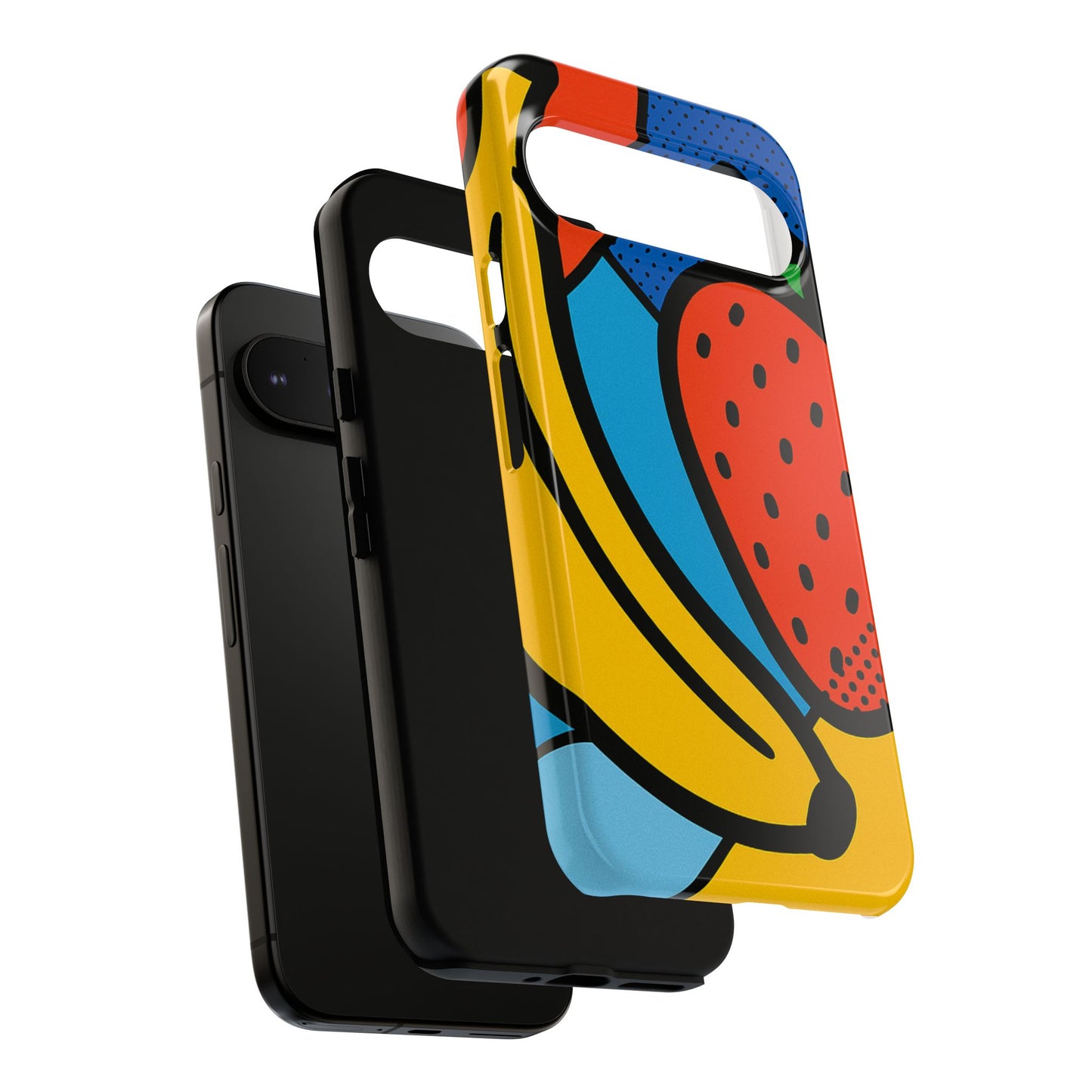 Colorful Fruit Phone Case - Tough Cases - Fun, Vibrant, Unique, Gifts for Friends, Summer Accessories, Trendy Phone Protector