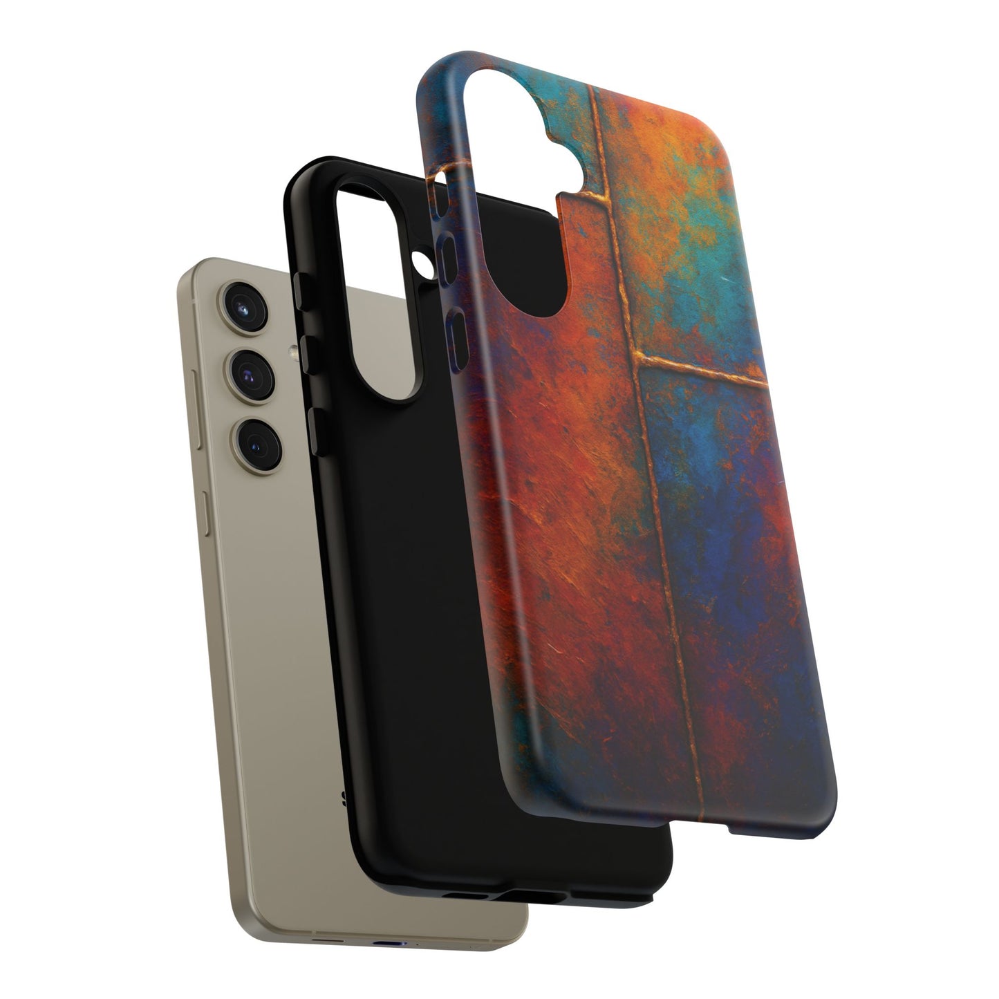 Colorful Artistic Phone Case, Tough Cases, Vibrant Phone Cover, Protective Case, Unique Gift for Art Lovers, Birthday Gift