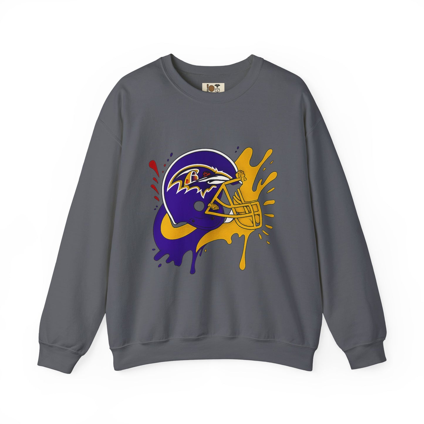 Baltimore Ravens Crewneck Sweatshirt, Unisex Sport Sweatshirt, Football Fan Apparel, Comfy Game Day Outfit, NFL Gift for Him/Her