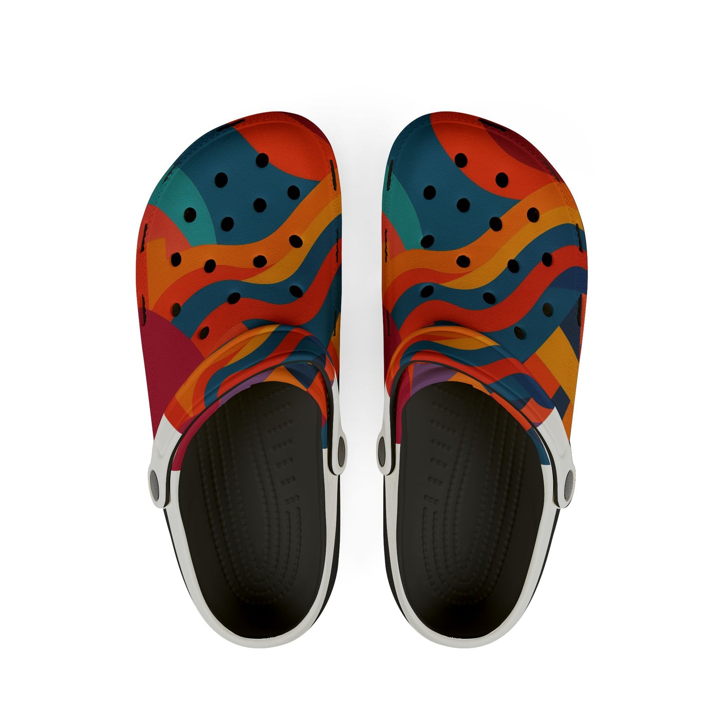 Colorful EVA Foam Clogs - Fun & Stylish Slip-On Shoes for Everyday Comfort, Summer Footwear, Outdoor Adventures, Casual Wear