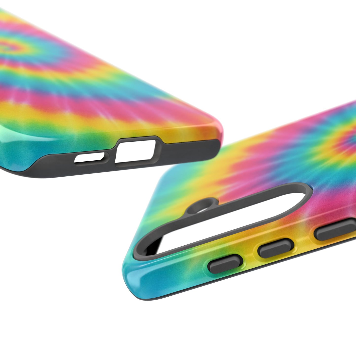 Colorful Tie-Dye Phone Case, Vibrant Phone Cover, Boho Style Accessory, Gift for Teens, Trendy Phone Accessories