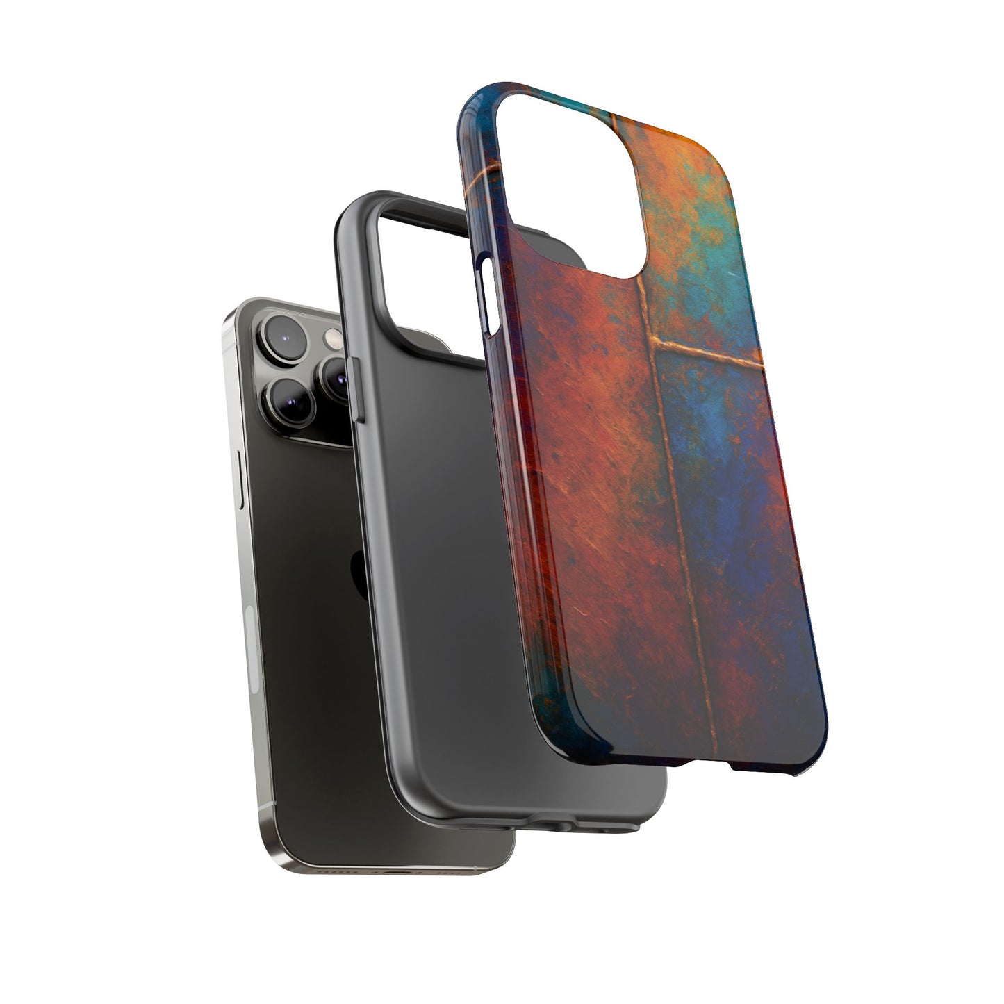 Colorful Artistic Phone Case, Tough Cases, Vibrant Phone Cover, Protective Case, Unique Gift for Art Lovers, Birthday Gift