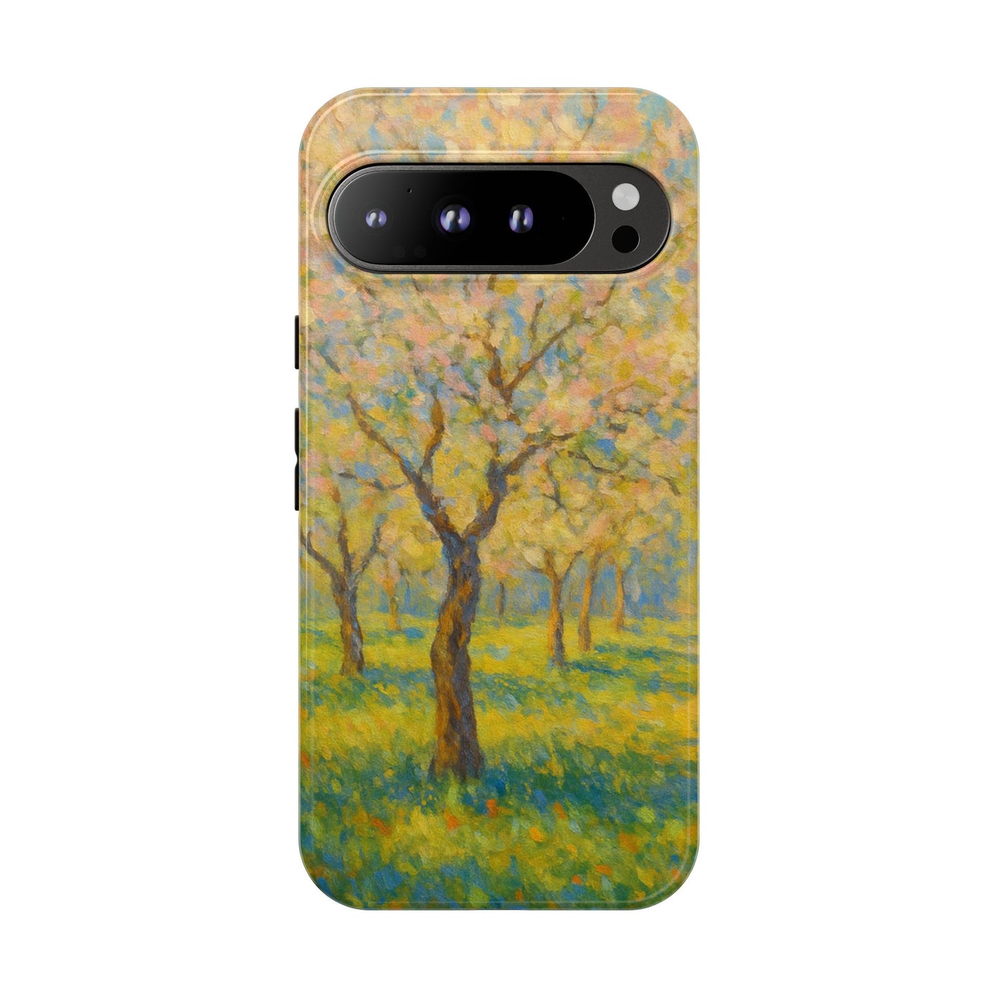 Artistic Phone Case, Tough Phone Case, Flower Tree Case, Spring Decor, Unique Phone Cover, Nature Lover Gift