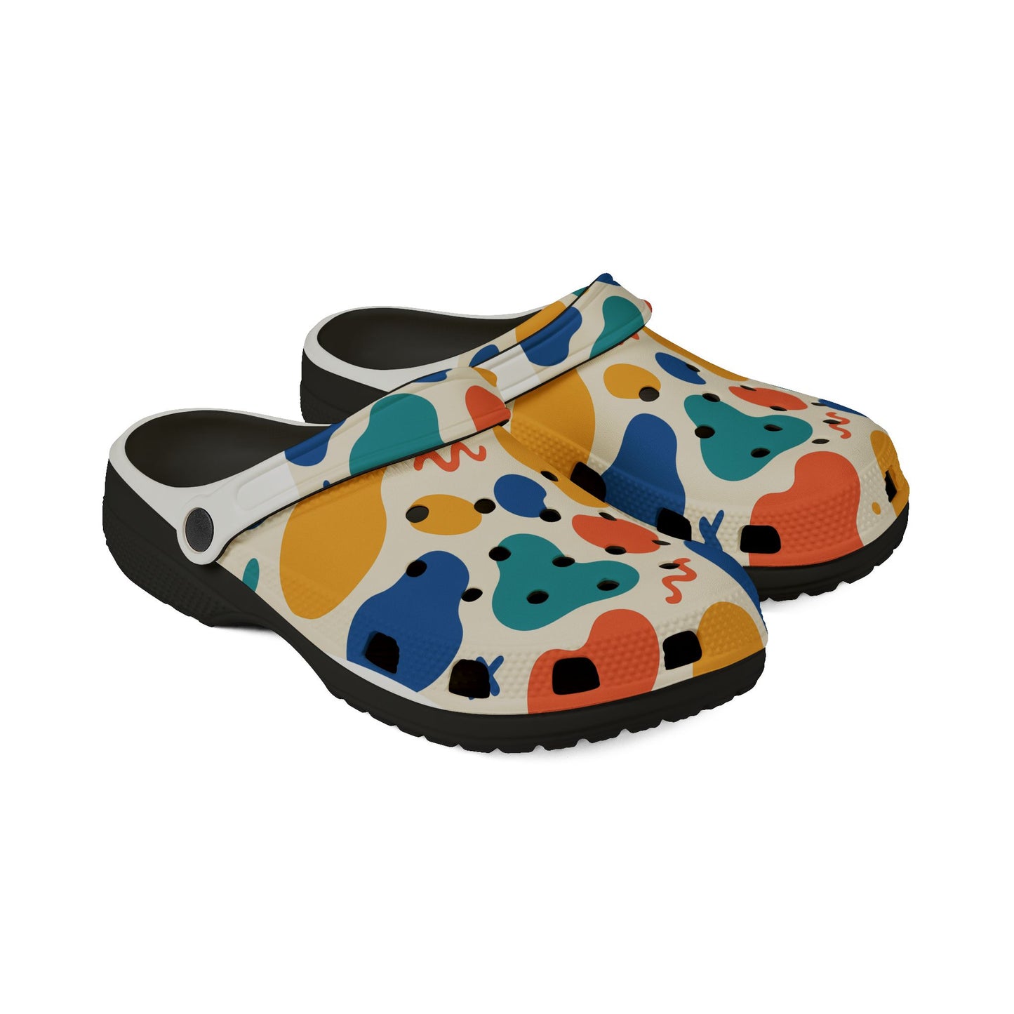 Colorful EVA Foam Clogs - Fun Slip-On Shoes for Summer, Comfortable Garden Footwear, Perfect for Kids and Adults