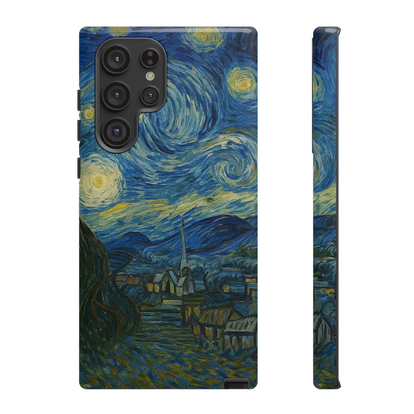 Starry Night Phone Case, Artistic Cell Phone Cover, Gift for Art Lovers, Unique Phone Accessory, Birthday Gift for Him/Her, Tough Cases