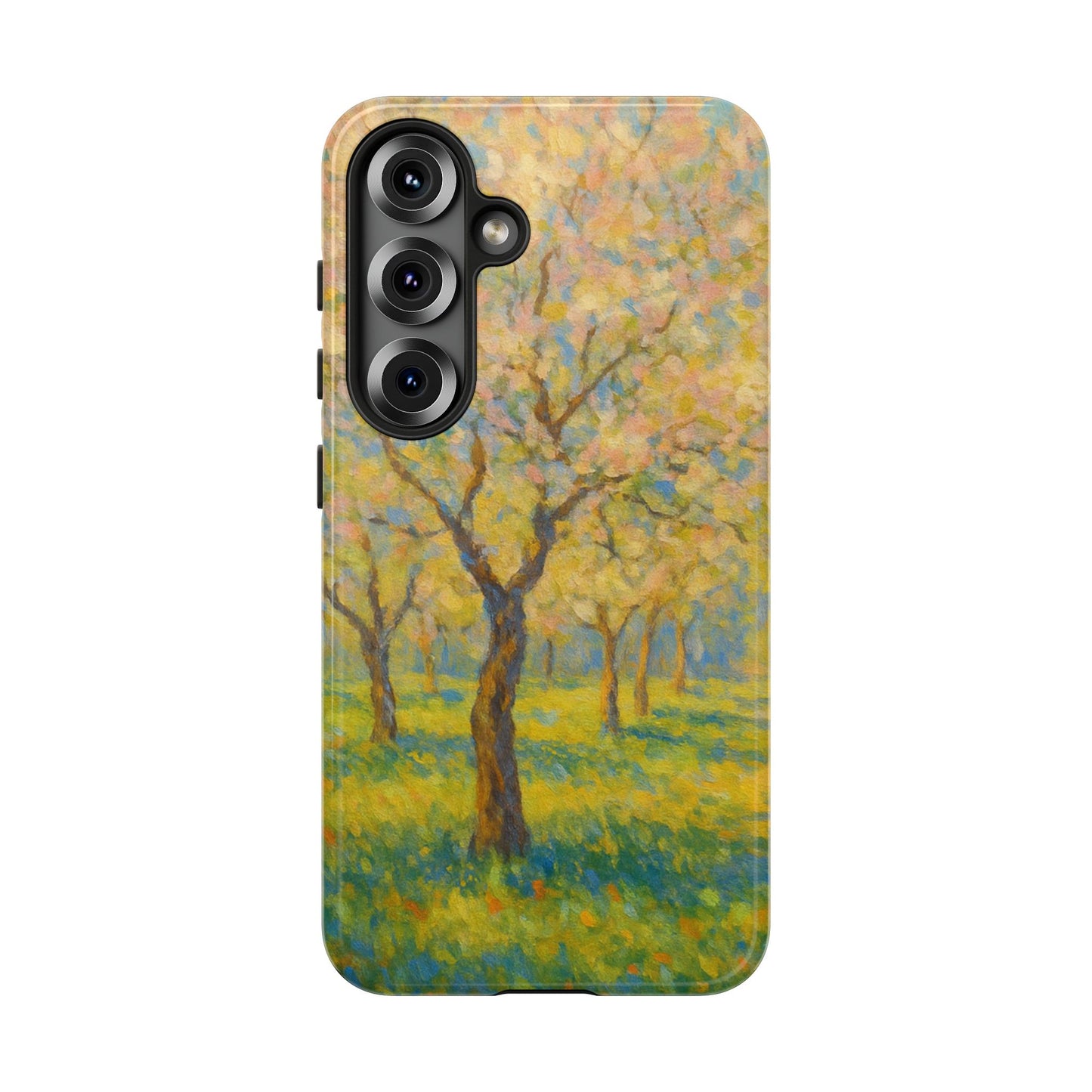 Artistic Phone Case, Tough Phone Case, Flower Tree Case, Spring Decor, Unique Phone Cover, Nature Lover Gift