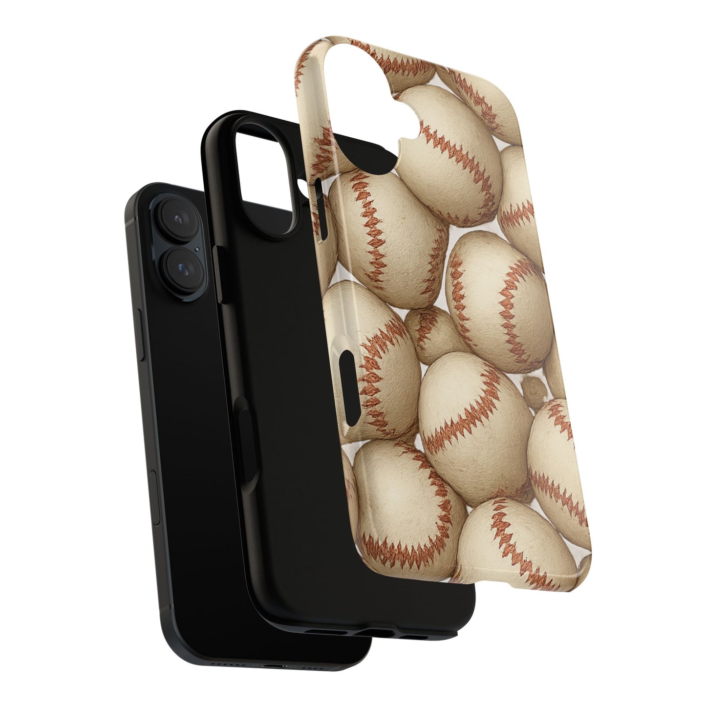 Baseball Phone Case, Tough Cases for Sports Fans, Custom iPhone Cover, Unique Gift for Baseball Lovers, Durable Protection