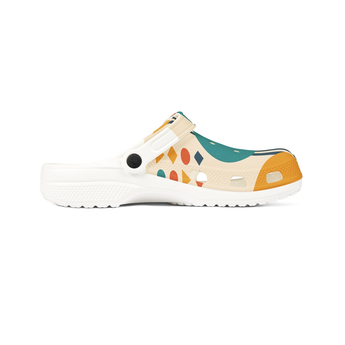 Stylish EVA Foam Rubber Clogs - Colorful AOP Design for Comfort & Fun, Perfect for Summer, Casual Outings, Garden Wear, Gift Ideas