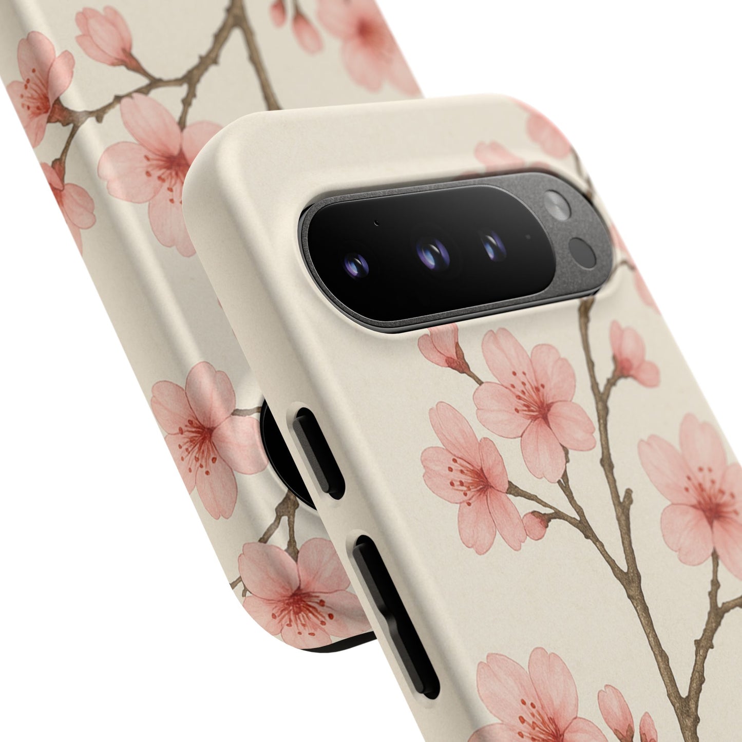 Cherry Blossom Phone Case, Floral Phone Cover, Tough Case for Gifts, Spring Decor, Cute Tech Accessories, Nature Lover's Gift