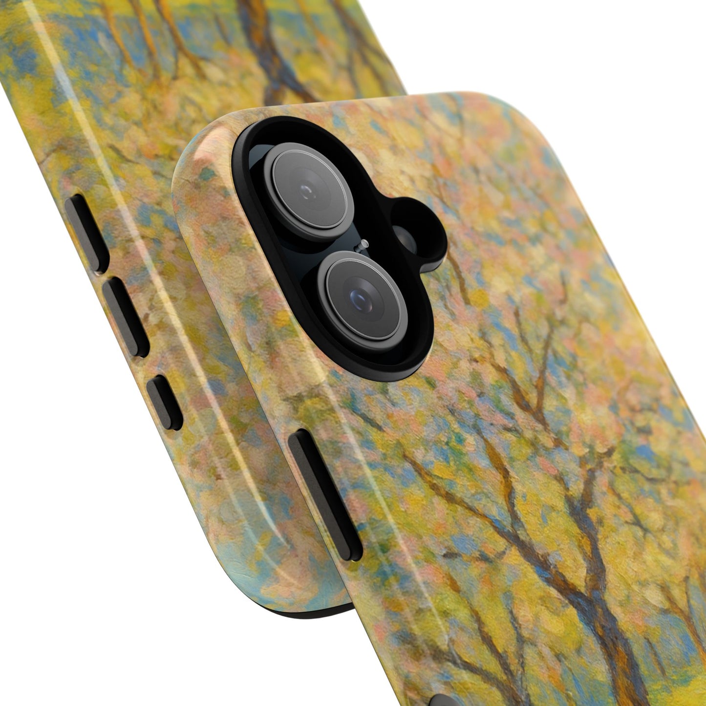 Artistic Phone Case, Tough Phone Case, Flower Tree Case, Spring Decor, Unique Phone Cover, Nature Lover Gift