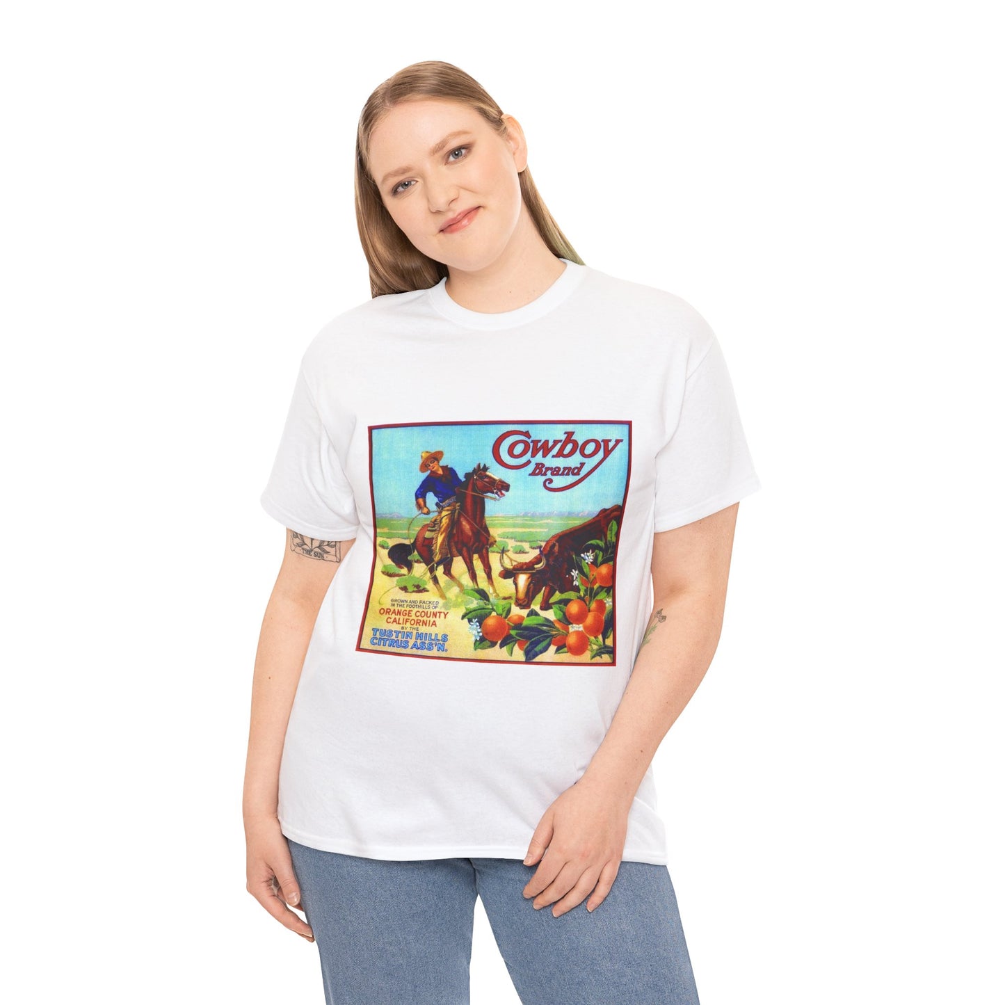 Vintage Cowboy Graphic Tee, Retro Western Shirt, Unisex T-Shirt for Gift, Casual Wear, Cowboy Fashion, Outdoor Adventure