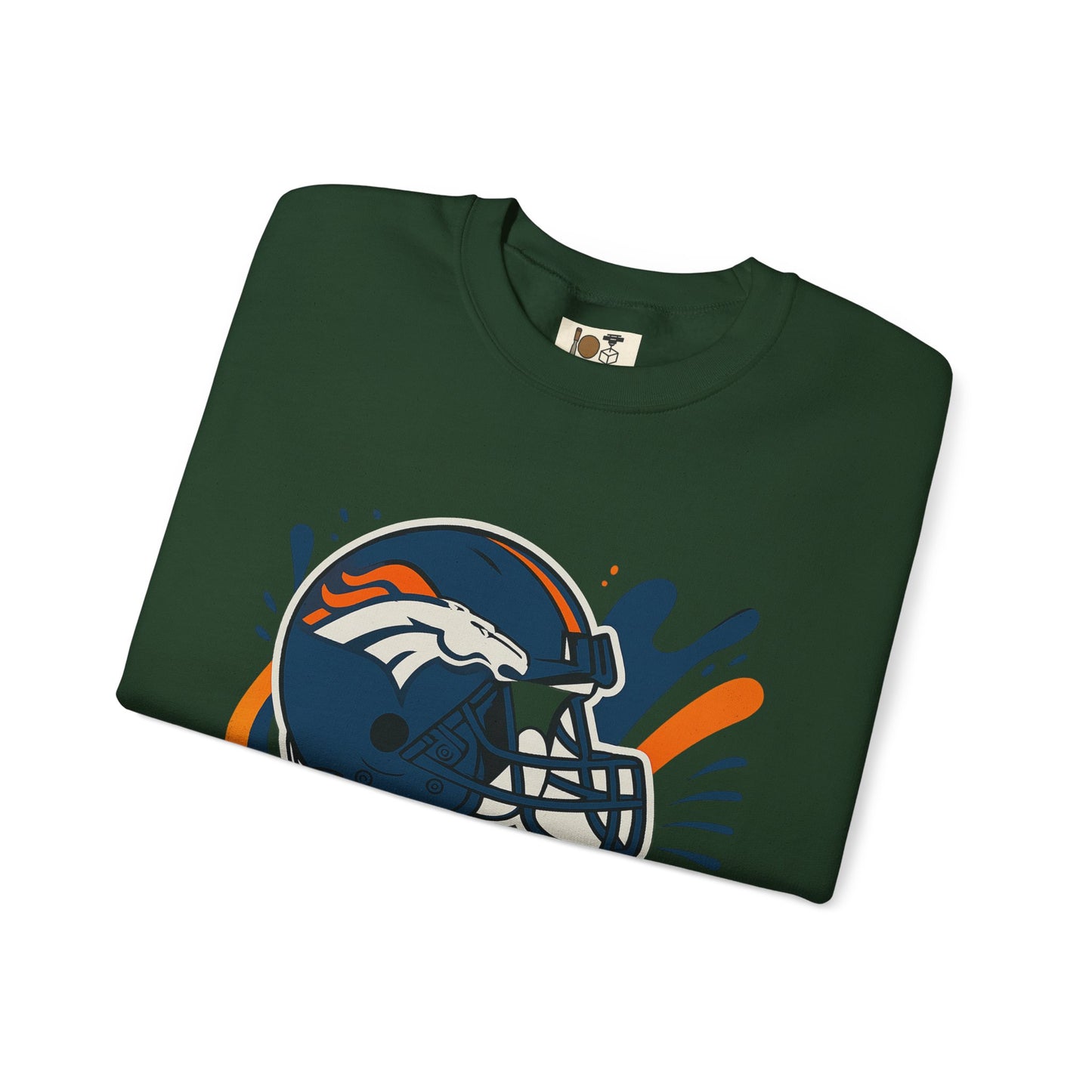 Denver Broncos Crewneck Sweatshirt, Football Fan Gear, Unisex Sports Apparel, Game Day Outfit, Perfect Gift for Fans