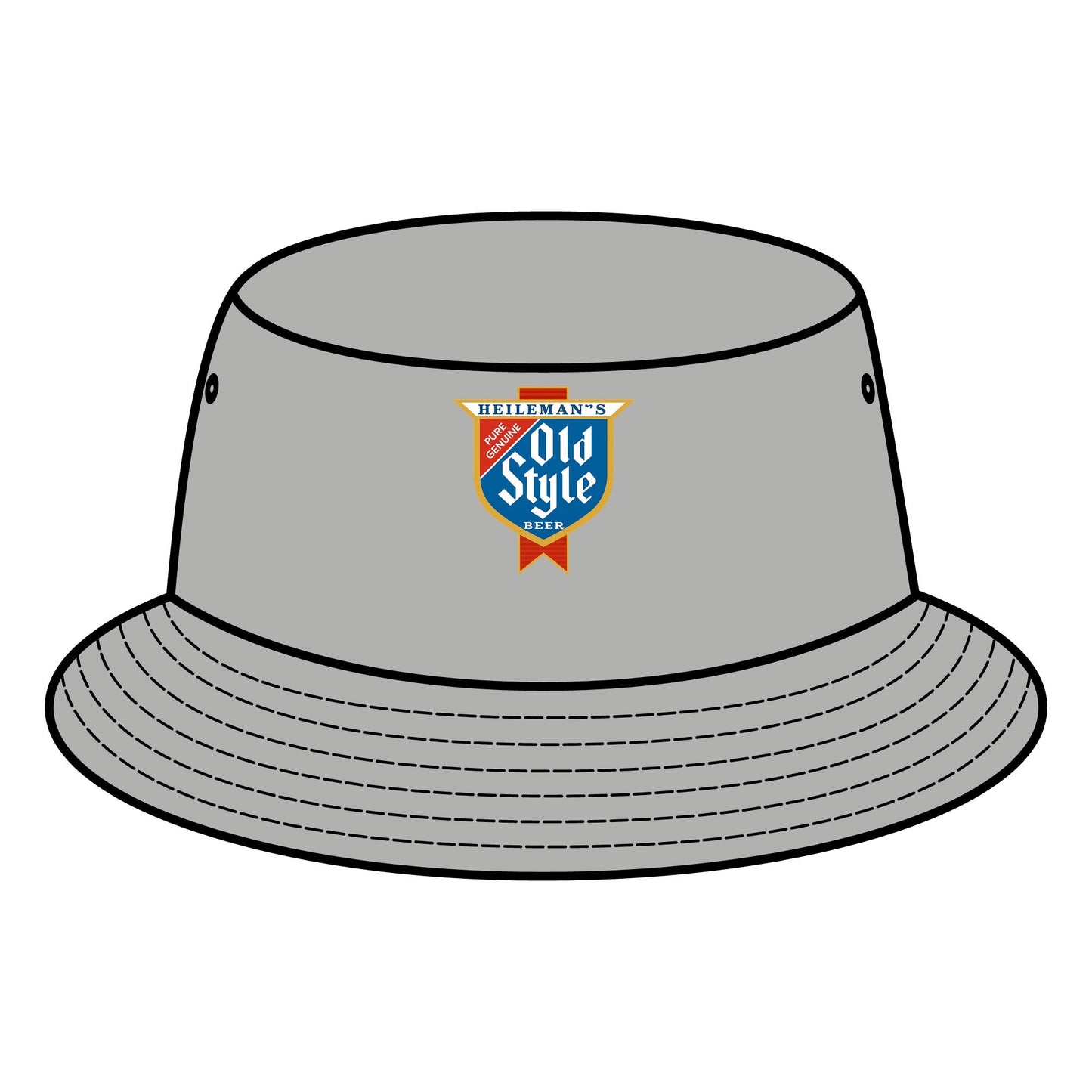 Vintage Old Style Bucket Hat, Unisex Summer Hat, Festival Accessory, Casual Outing Hat, Outdoor Sun Protection