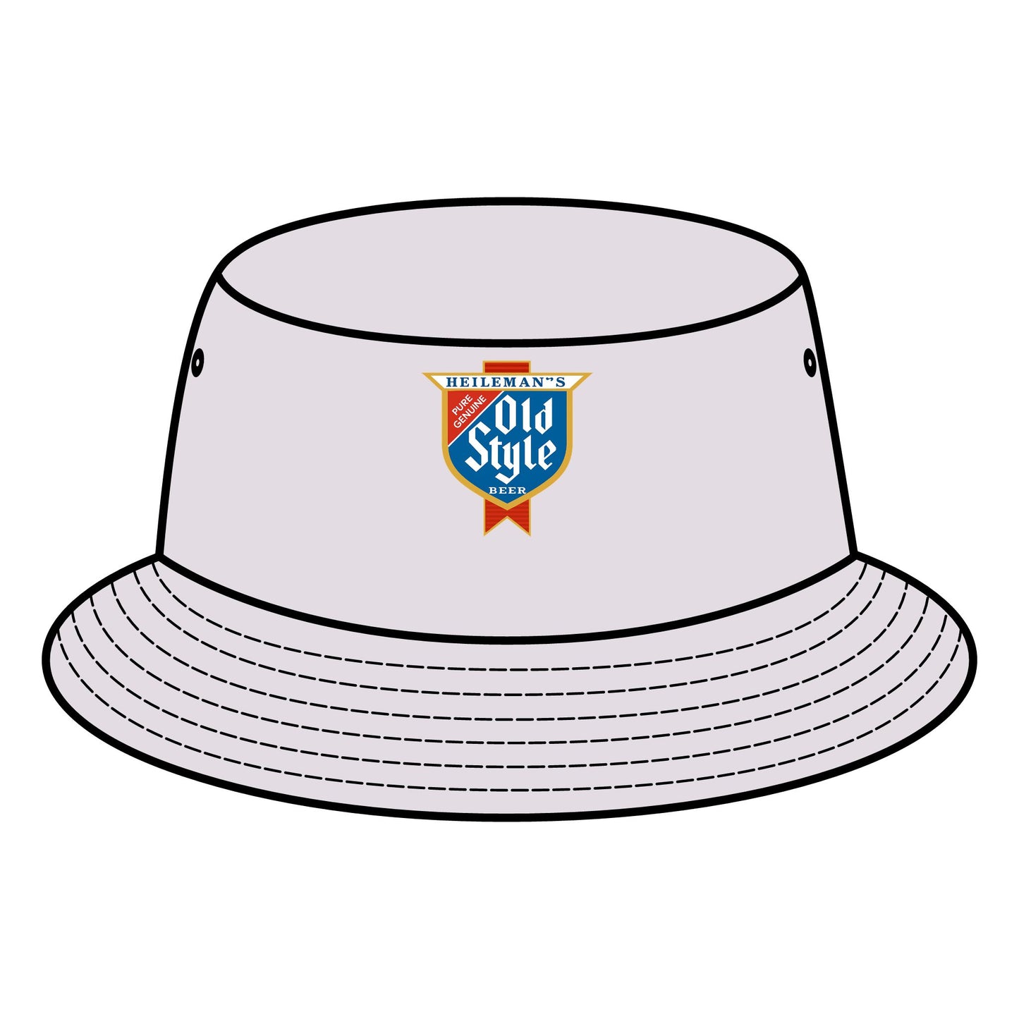 Vintage Old Style Bucket Hat, Unisex Summer Hat, Festival Accessory, Casual Outing Hat, Outdoor Sun Protection