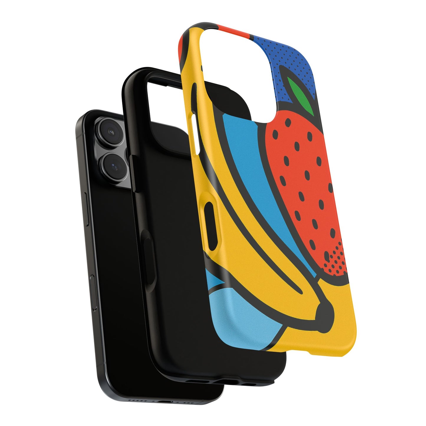 Colorful Fruit Phone Case - Tough Cases - Fun, Vibrant, Unique, Gifts for Friends, Summer Accessories, Trendy Phone Protector