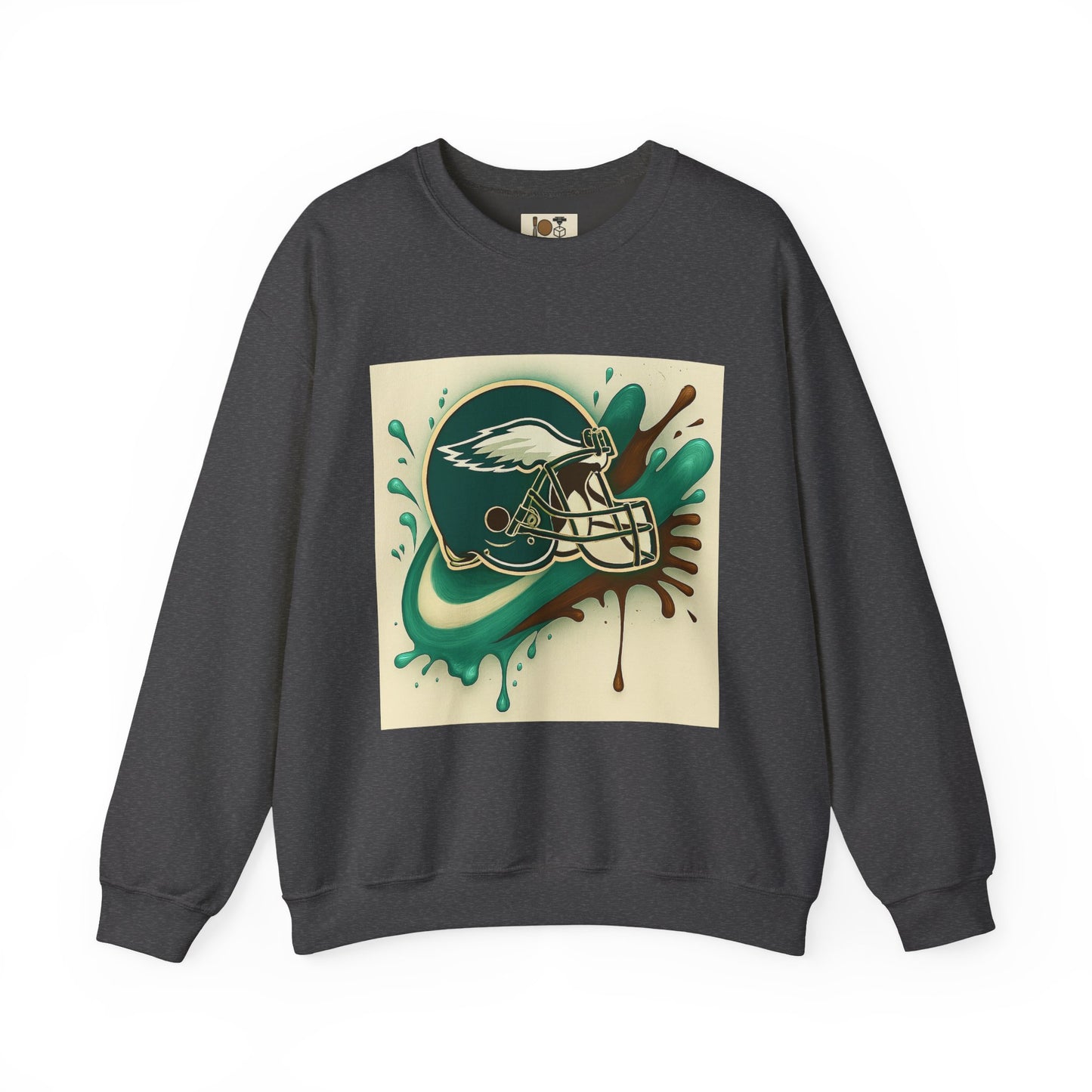 Eagles Inspired Sweatshirt, Unisex Crewneck, Cozy Sports Apparel, Game Day Outfit, Gift for Football Fans