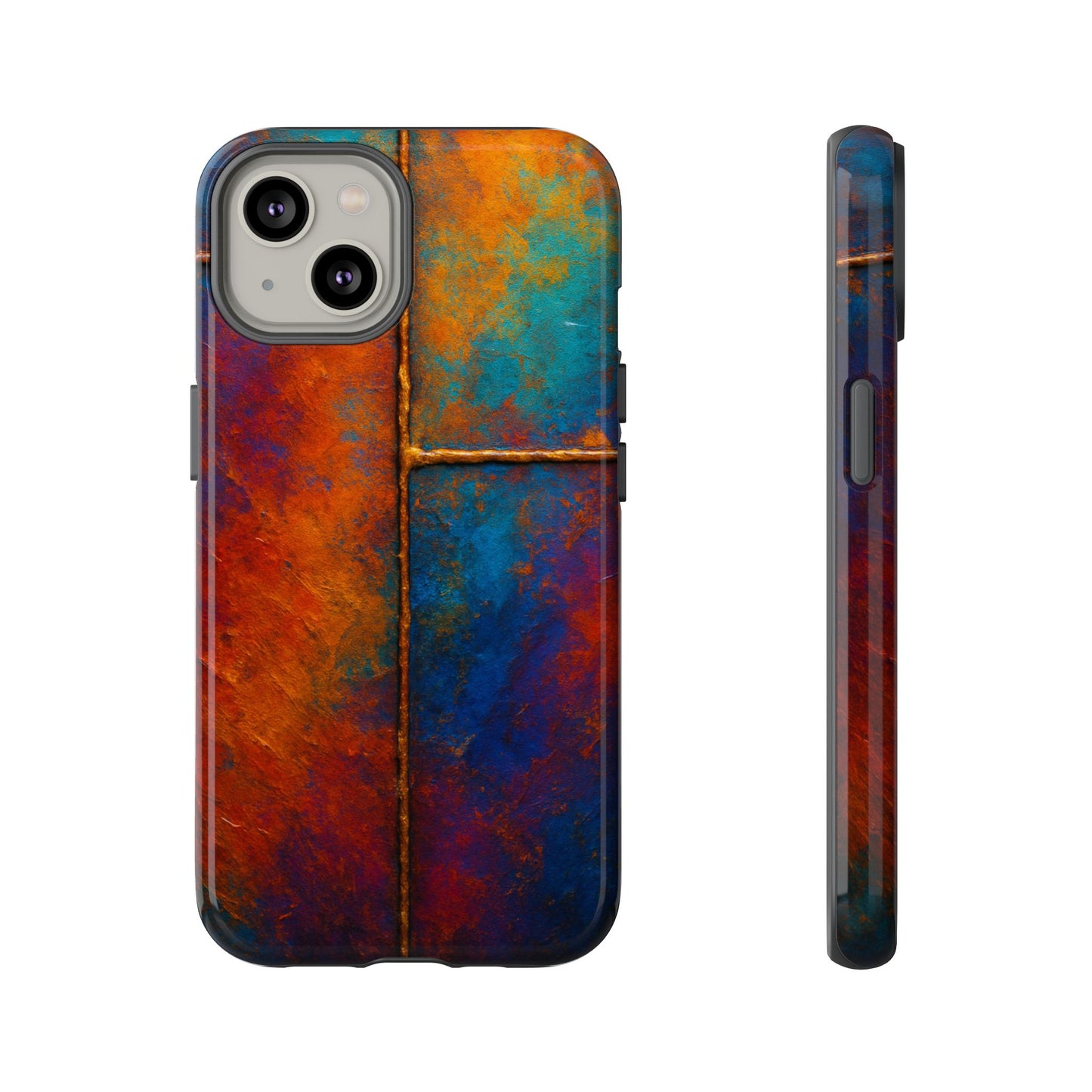 Colorful Artistic Phone Case, Tough Cases, Vibrant Phone Cover, Protective Case, Unique Gift for Art Lovers, Birthday Gift