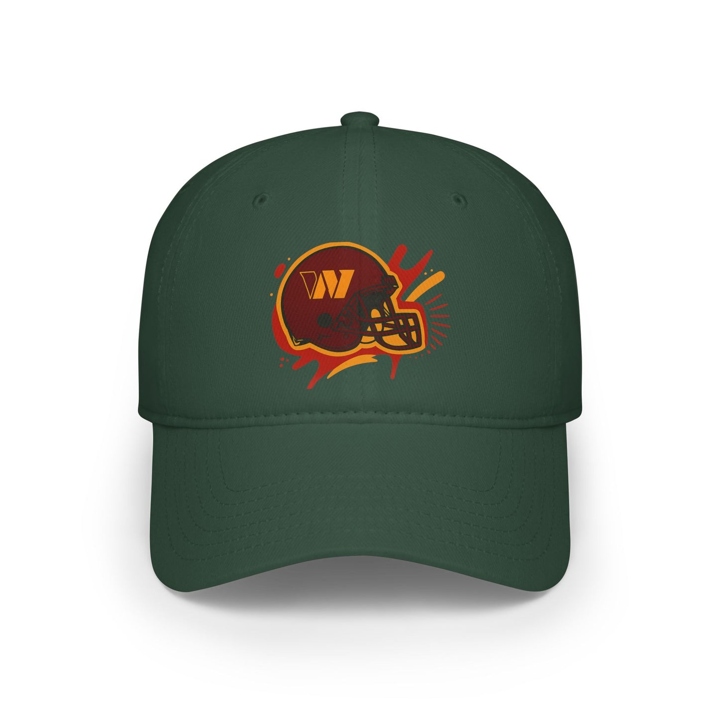 Vibrant Football Cap, Sports Hat for Game Day, Casual Wear, Team Spirit Merchandise, Perfect Gift for Fans