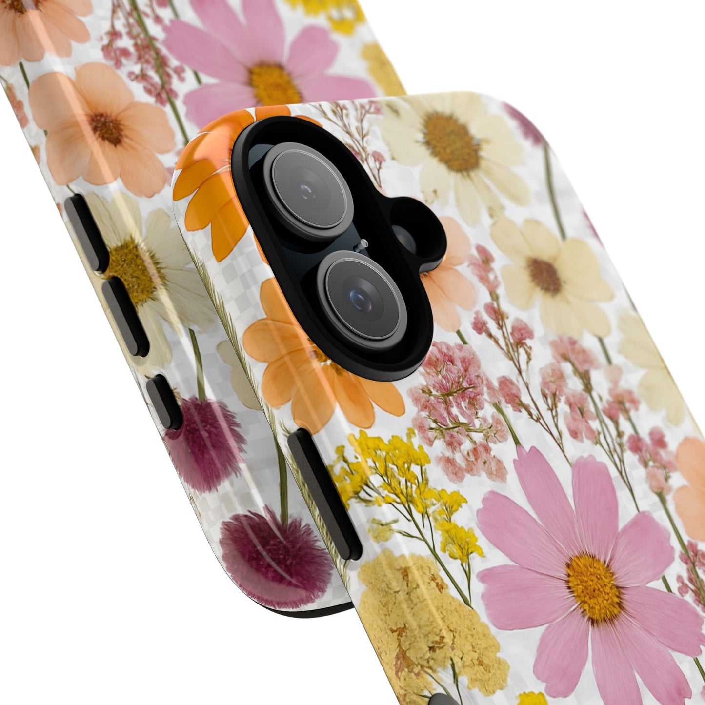 Floral Phone Case - Tough Cases, Stylish Protective Cover, Flower Design, Trendy Gift, Nature Lover Accessory, DRIED FLOWERS
