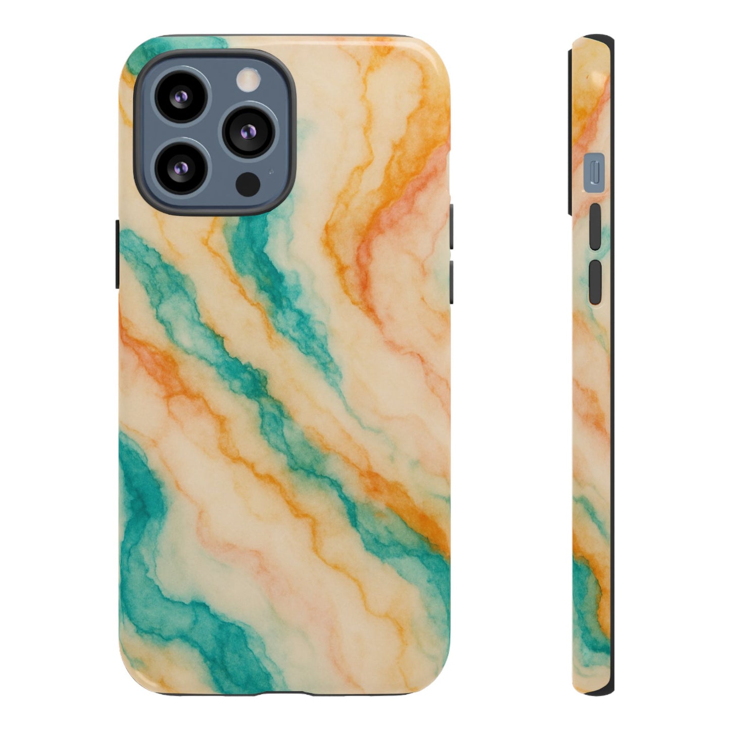 Stylish Phone Case - Tough Cases with Abstract Marble Design, Trendy Accessory, Gift for Her, Protective Case, Unique Phone Cover