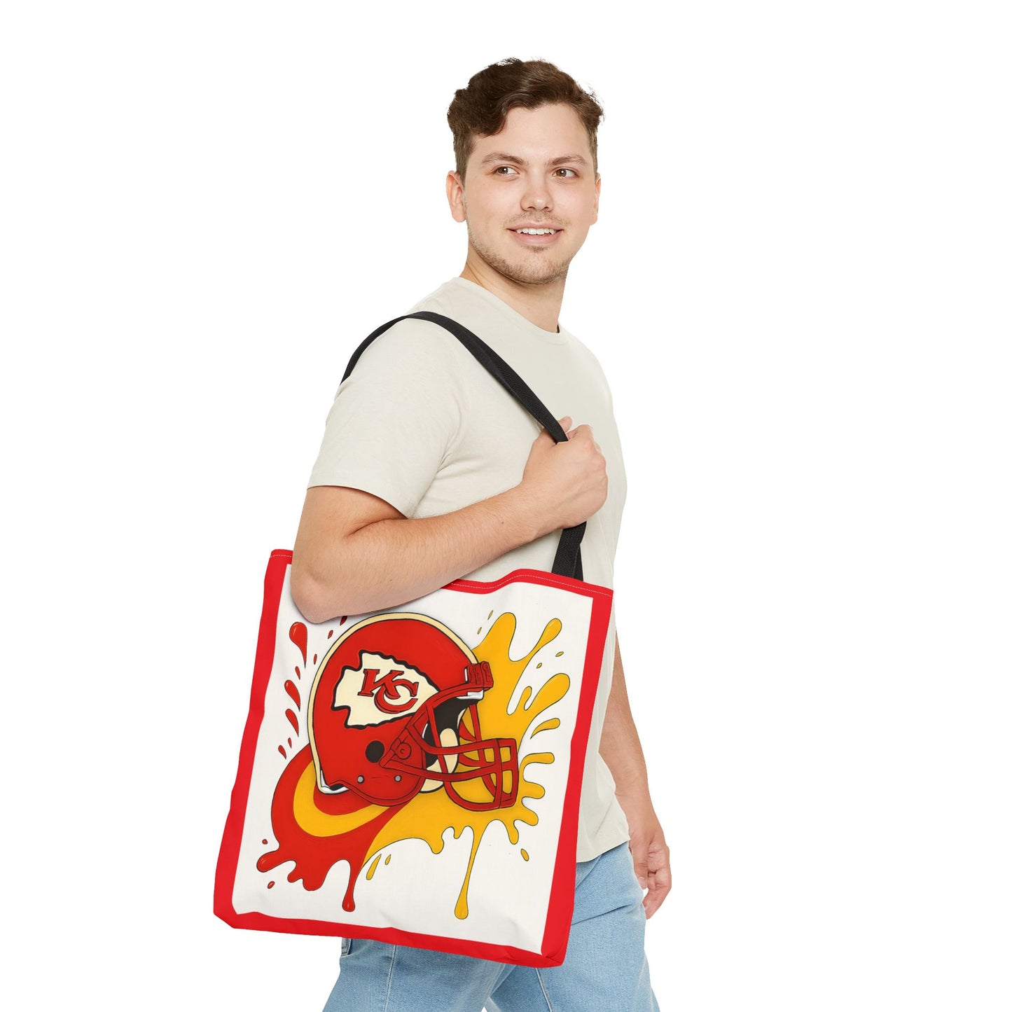 Kansas City Chiefs Tote Bag - Stylish Sports Gear, Football Fan Accessory, Game Day Bag, Personalized Gift, Travel Tote