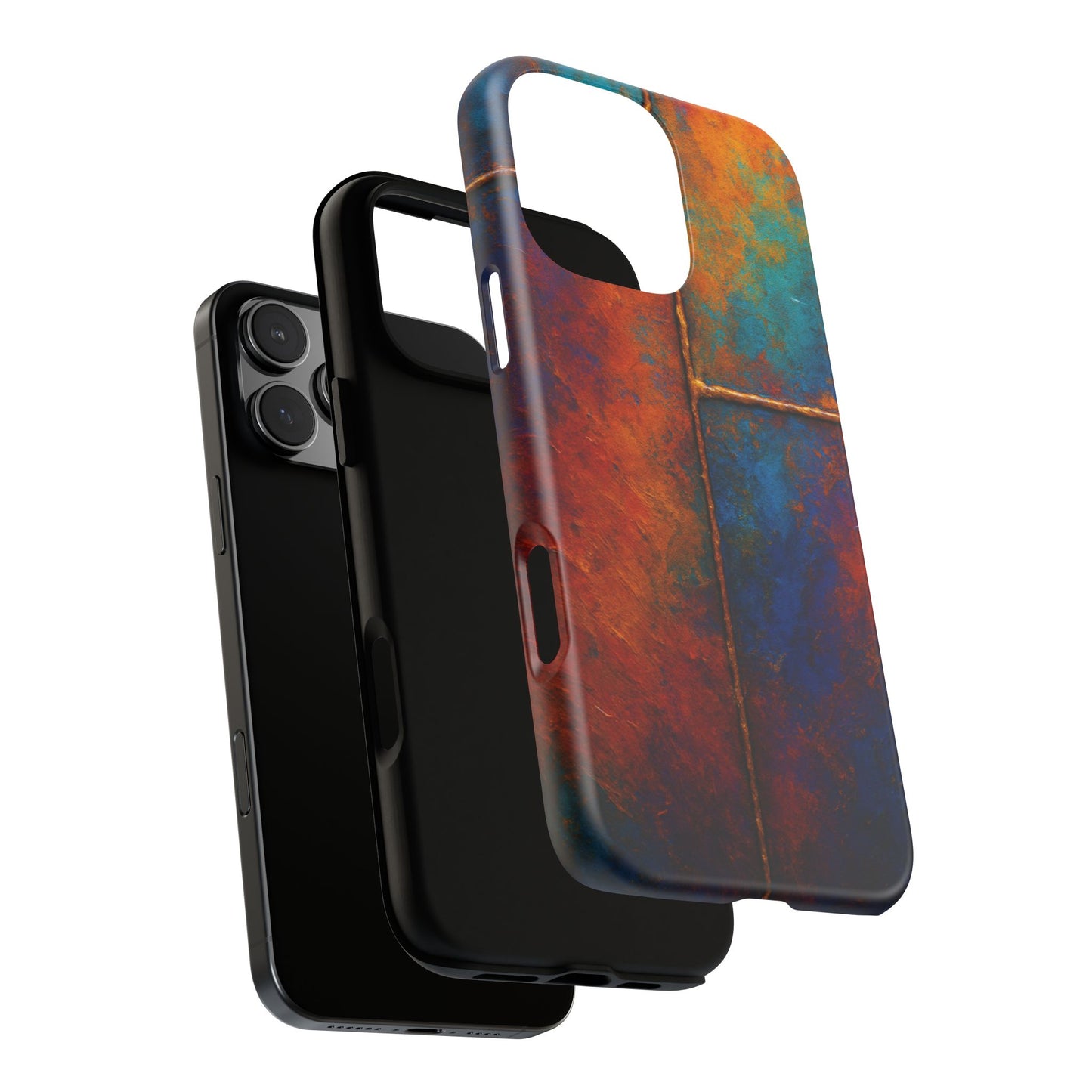 Colorful Artistic Phone Case, Tough Cases, Vibrant Phone Cover, Protective Case, Unique Gift for Art Lovers, Birthday Gift