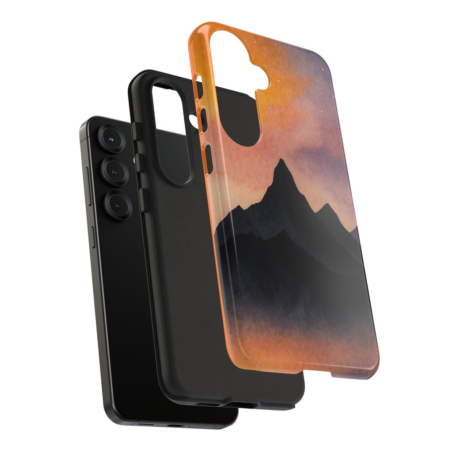Mountain Sunset Phone Case, Nature Lover's Gift, Adventure Phone Cover, Unique Cellphone Accessories, Outdoor Enthusiast Decor