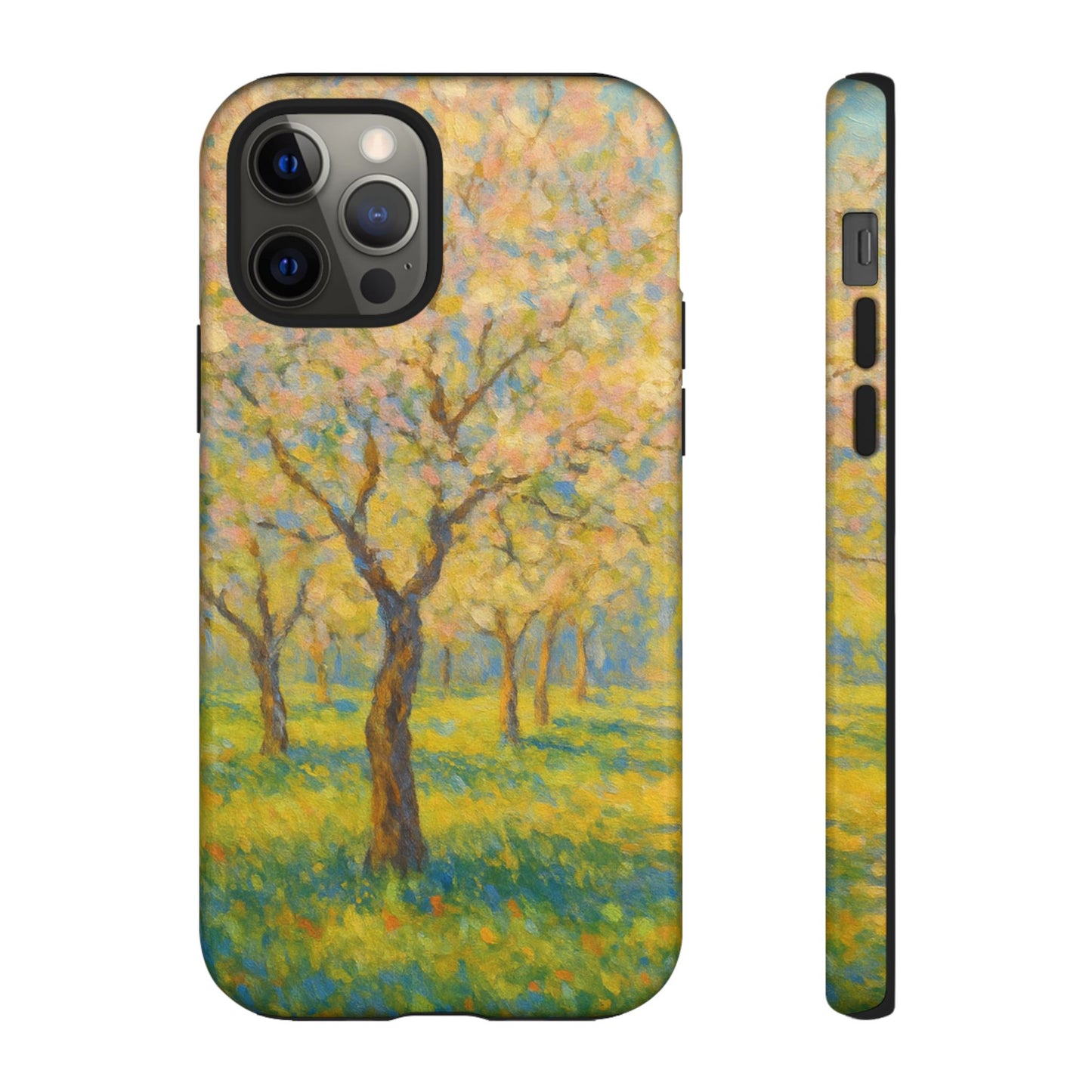 Artistic Phone Case, Tough Phone Case, Flower Tree Case, Spring Decor, Unique Phone Cover, Nature Lover Gift