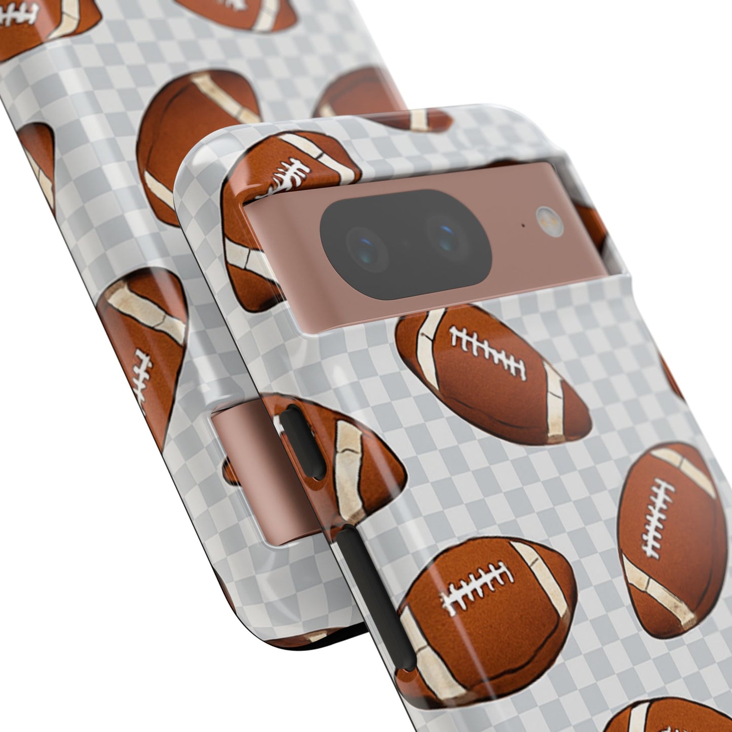 Football Phone Case, Tough Cases for Sports Fans, Unique Gift for Football Lovers, Protective Decor, Athletic Accessories