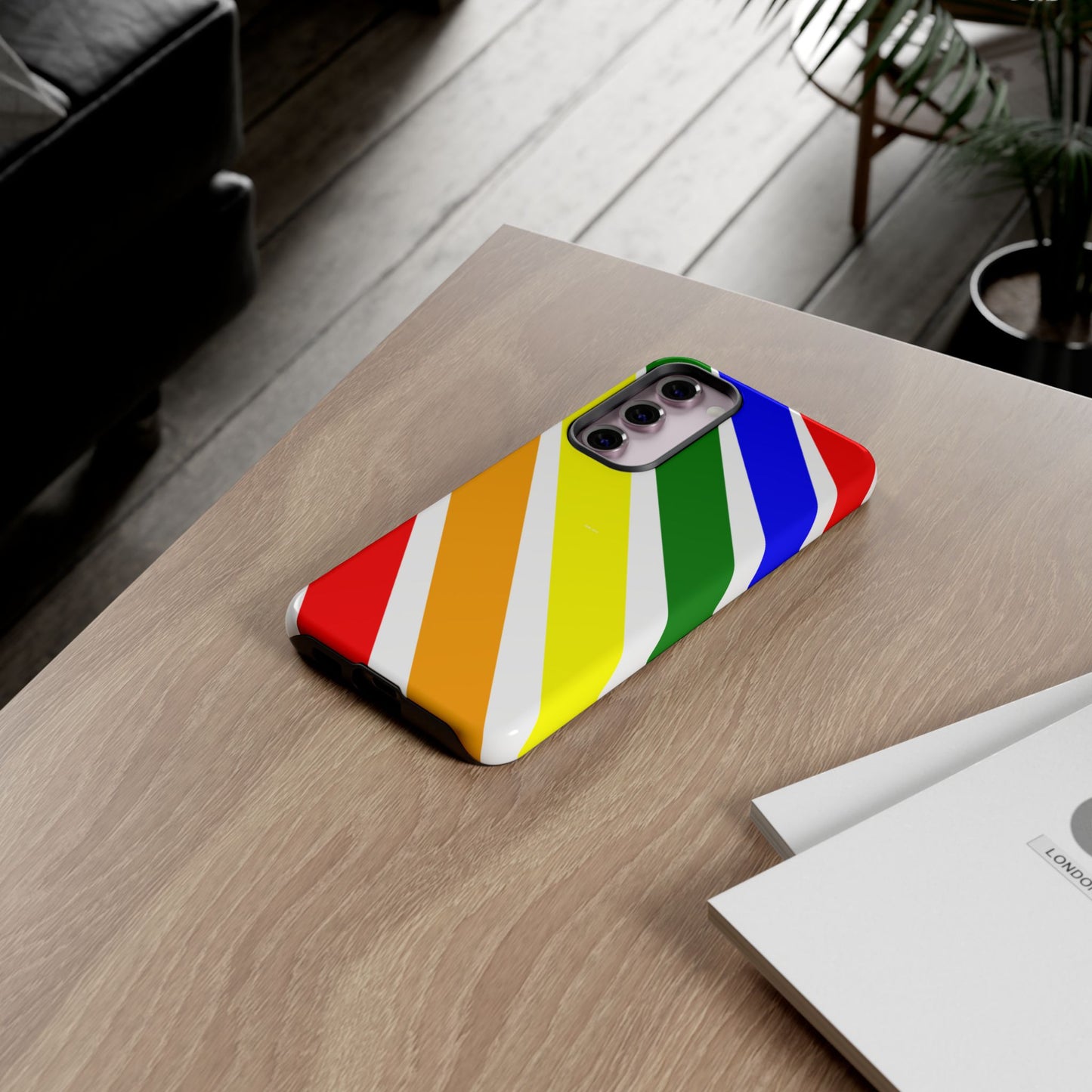 Vibrant Phone Case: Tough Cases, Colorful Phone Cover, Stylish Cell Phone Case, Unique Gift for Her/Him, Trendy Accessory, Summer Vibes