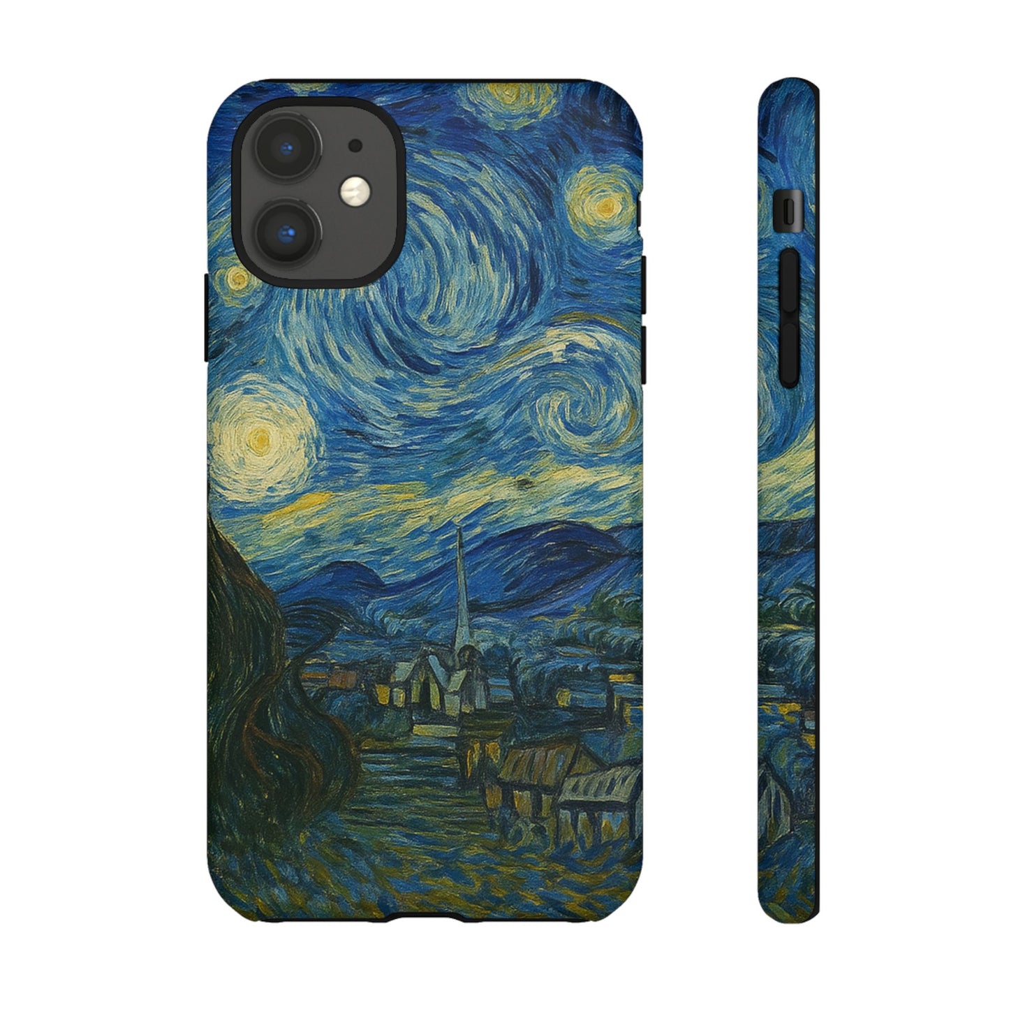 Starry Night Phone Case, Artistic Cell Phone Cover, Gift for Art Lovers, Unique Phone Accessory, Birthday Gift for Him/Her, Tough Cases