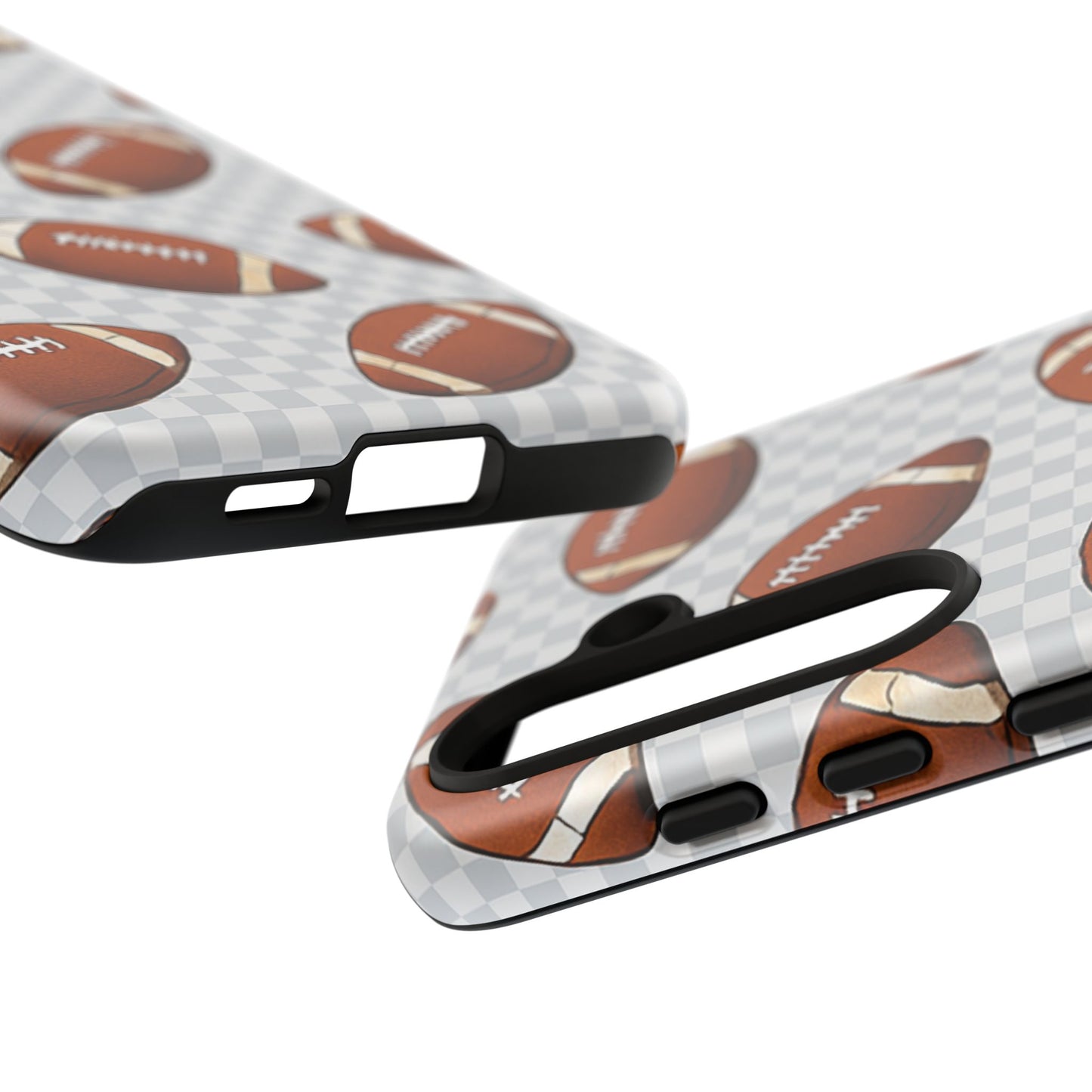 Football Phone Case, Tough Cases for Sports Fans, Unique Gift for Football Lovers, Protective Decor, Athletic Accessories