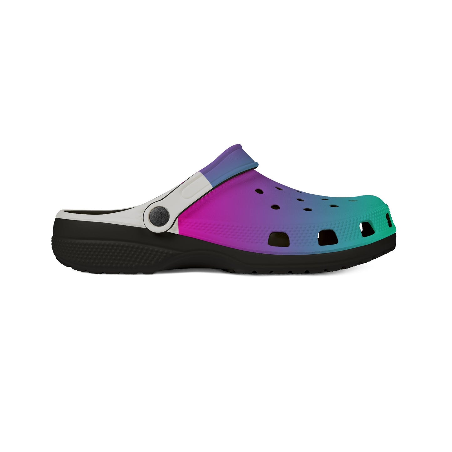Vibrant AOP EVA Foam Clogs, Trendy Slip-On Shoes for Summer, Beachwear Footwear, Colorful Casual Footwear, Unique Summer Gift