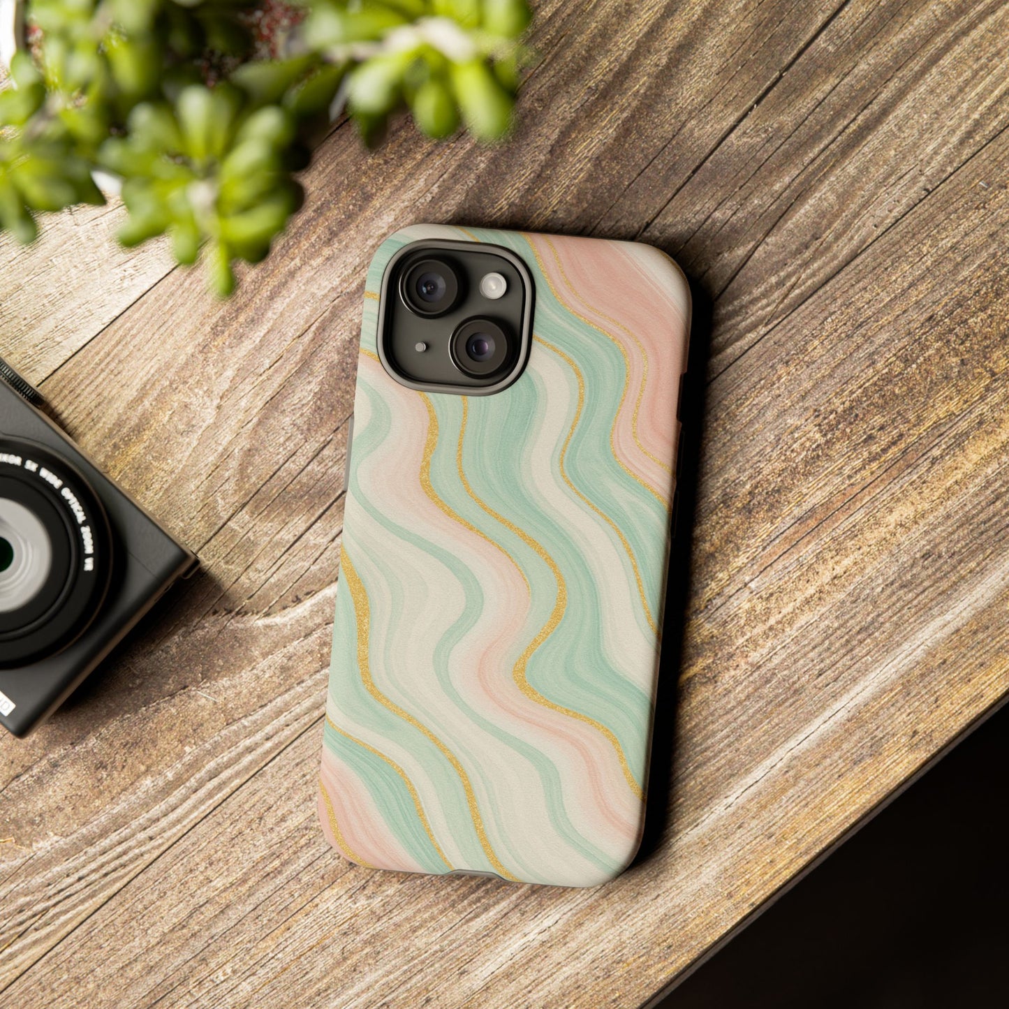 Stylish Phone Case with Abstract Design, Tough Cases for Trendy Protection, Unique Phone Accessories, Gift for Her, Modern Tech Style