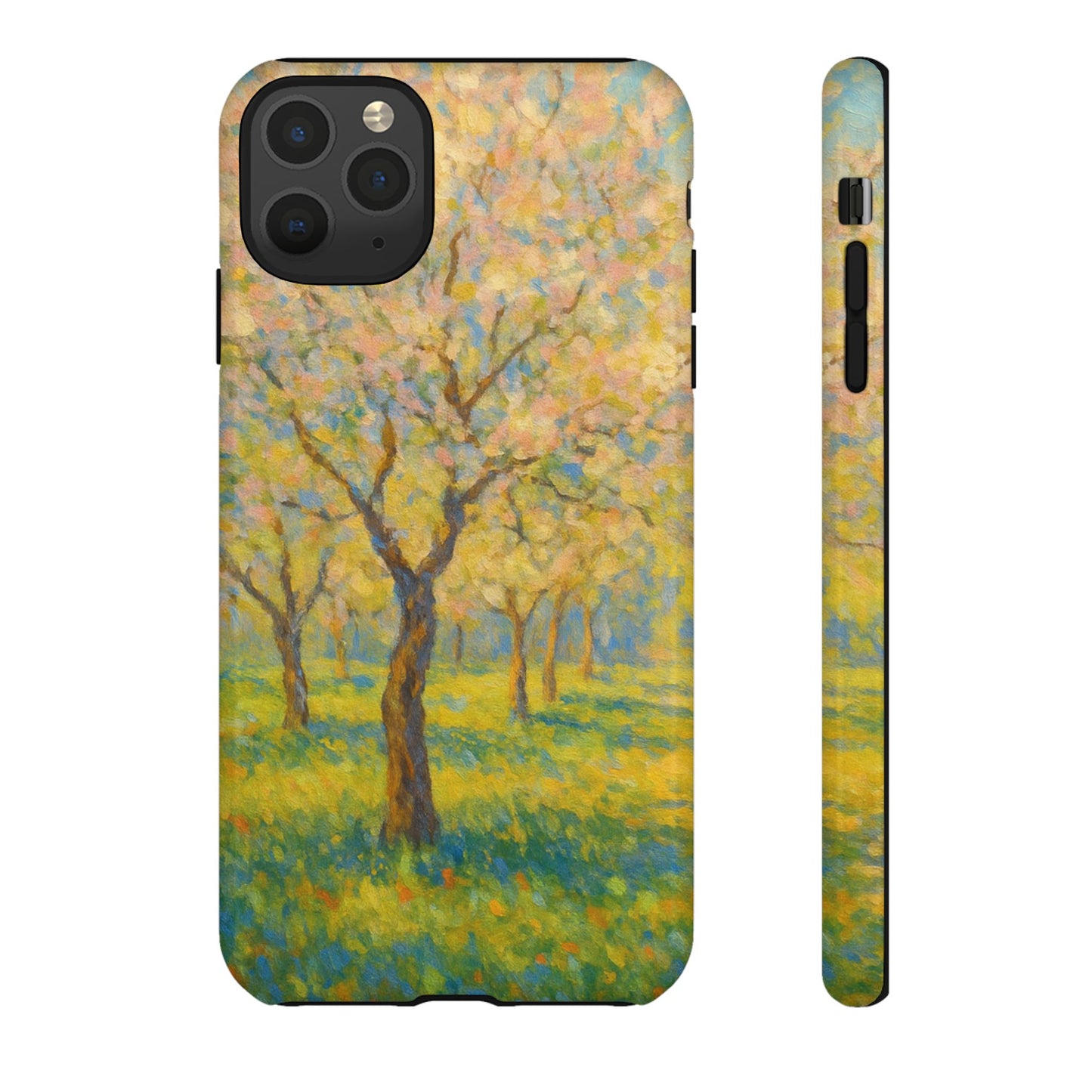 Artistic Phone Case, Tough Phone Case, Flower Tree Case, Spring Decor, Unique Phone Cover, Nature Lover Gift