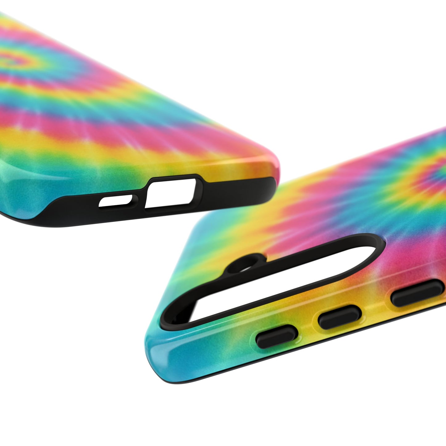 Colorful Tie-Dye Phone Case, Vibrant Phone Cover, Boho Style Accessory, Gift for Teens, Trendy Phone Accessories
