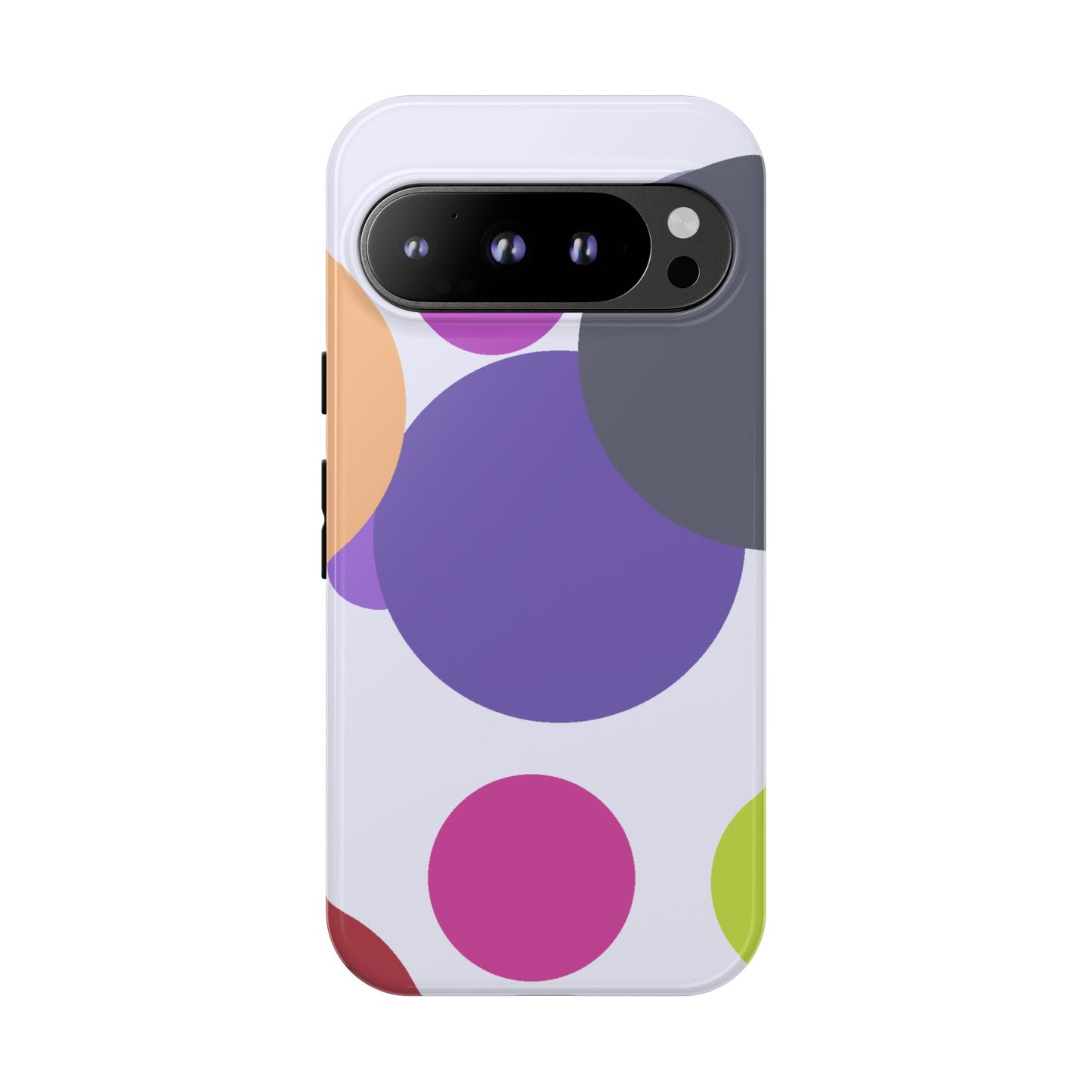 Colorful Geometric Phone Case, Bold Protective Cover for iPhone, Unique Gift for Trendy Teens, Fun Customizable Cases, Modern Design