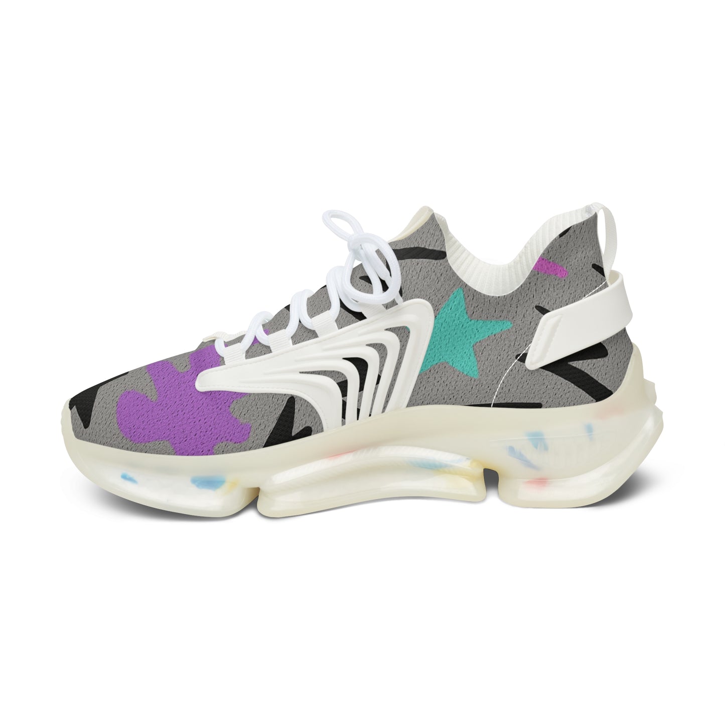 Trendy Women's Mesh Sneakers, Colorful Athletic Shoes, Casual Footwear, Stylish Sneakers, Lightweight Trainers, Daily Walk Shoes, urban