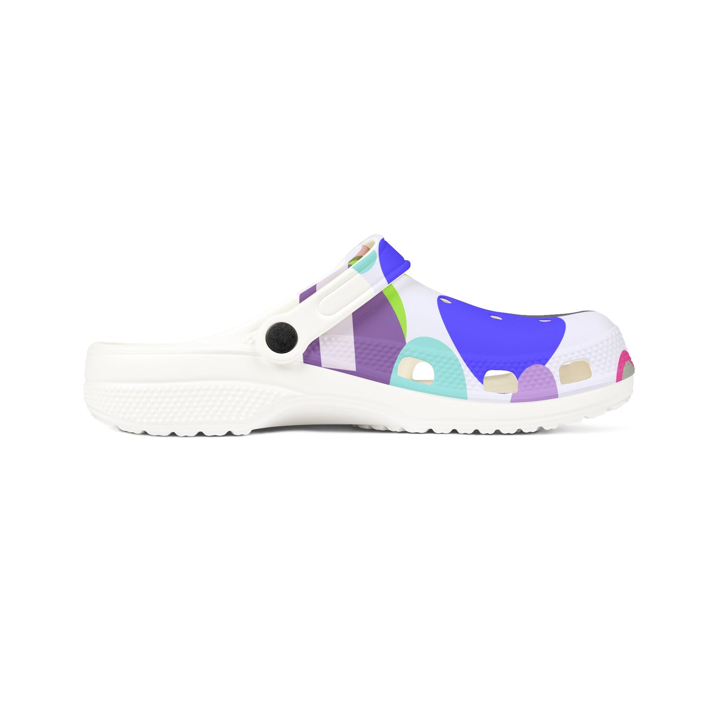 Colorful Foam Clogs, Fun Slip-On Shoes for Summer, Casual Footwear for Pool, Beach and Home